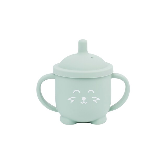 Babymoov Vaso de silicona con pajita  Isy Cup