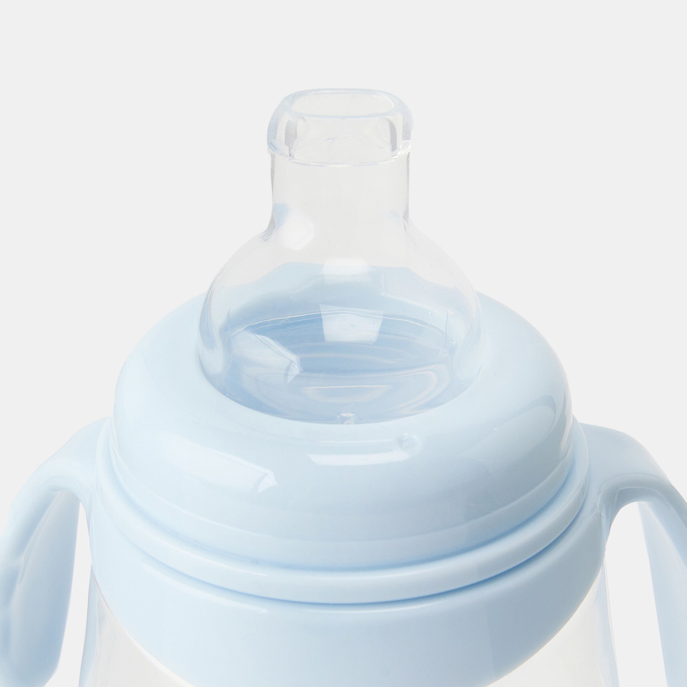 Taza de aprendizaje Cotton Juice Baby Home estrella con boquilla blanda - Azul Azul-2