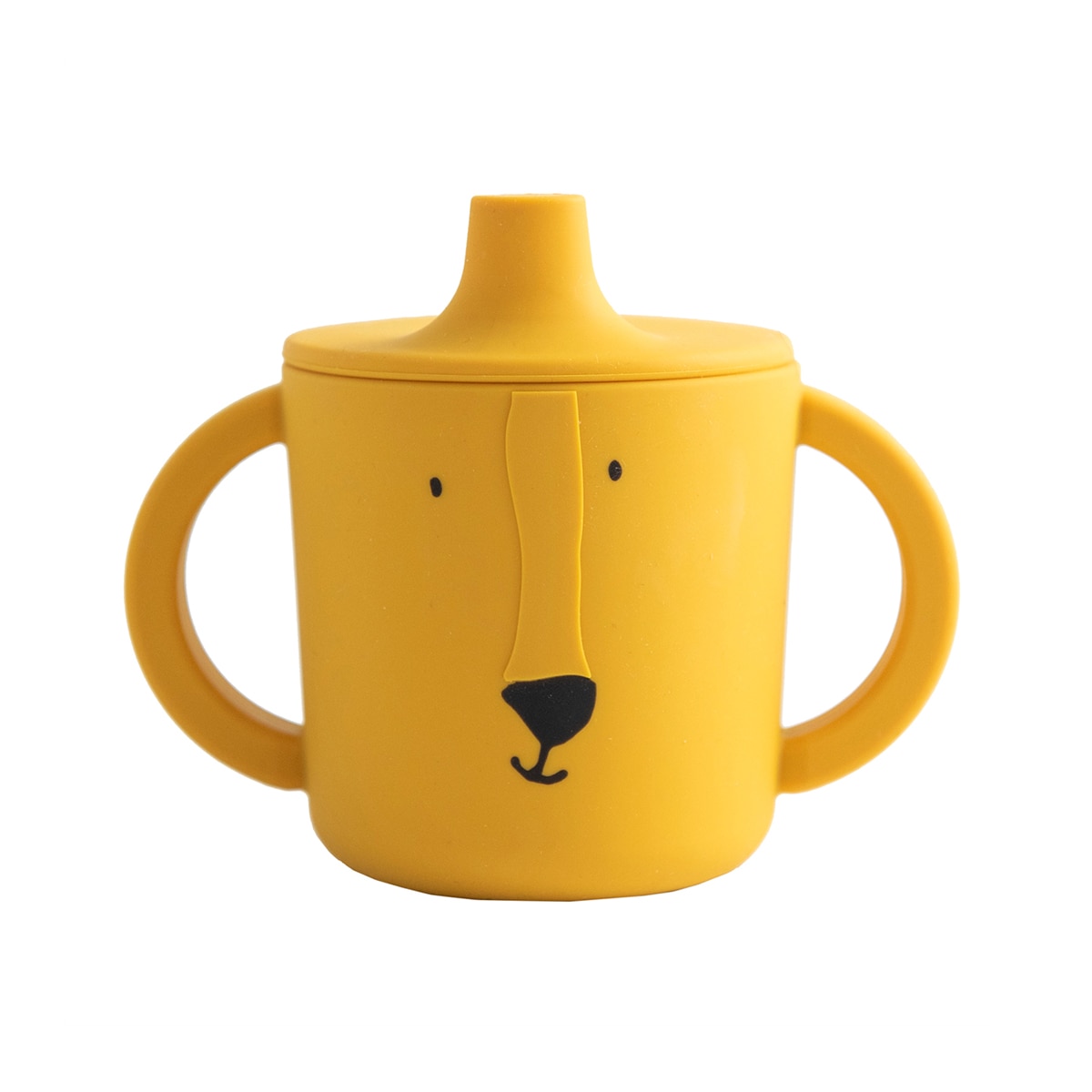 Trixie - Taza silicona Trixie con boquilla.