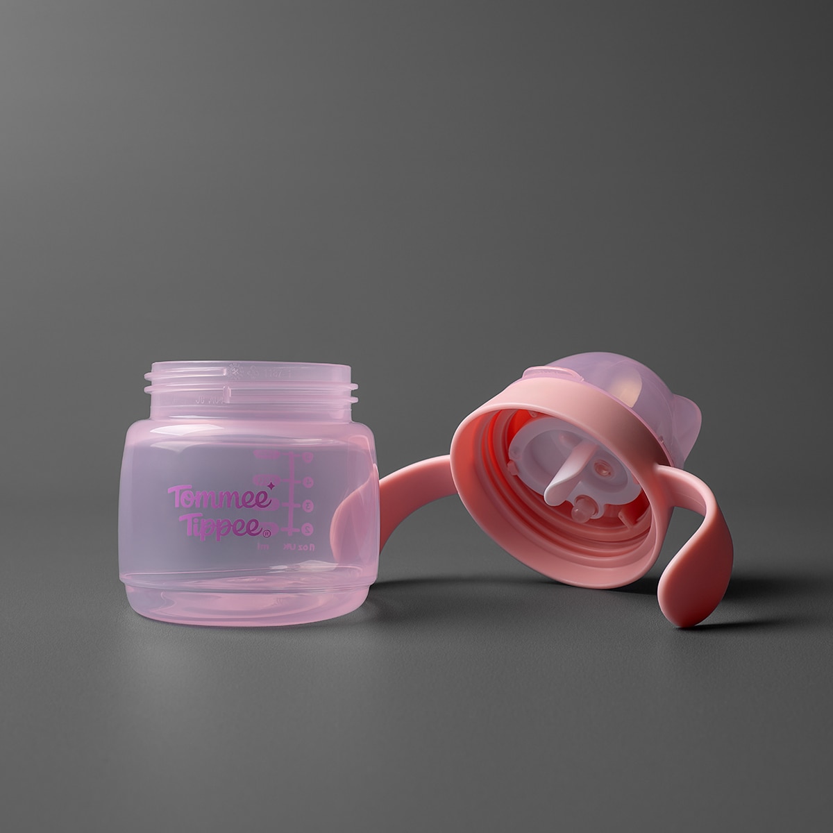 Taza aprendizaje Tommee Tippee Transition Spout 150ml, 4 meses - Rosa claro Rosa claro-3