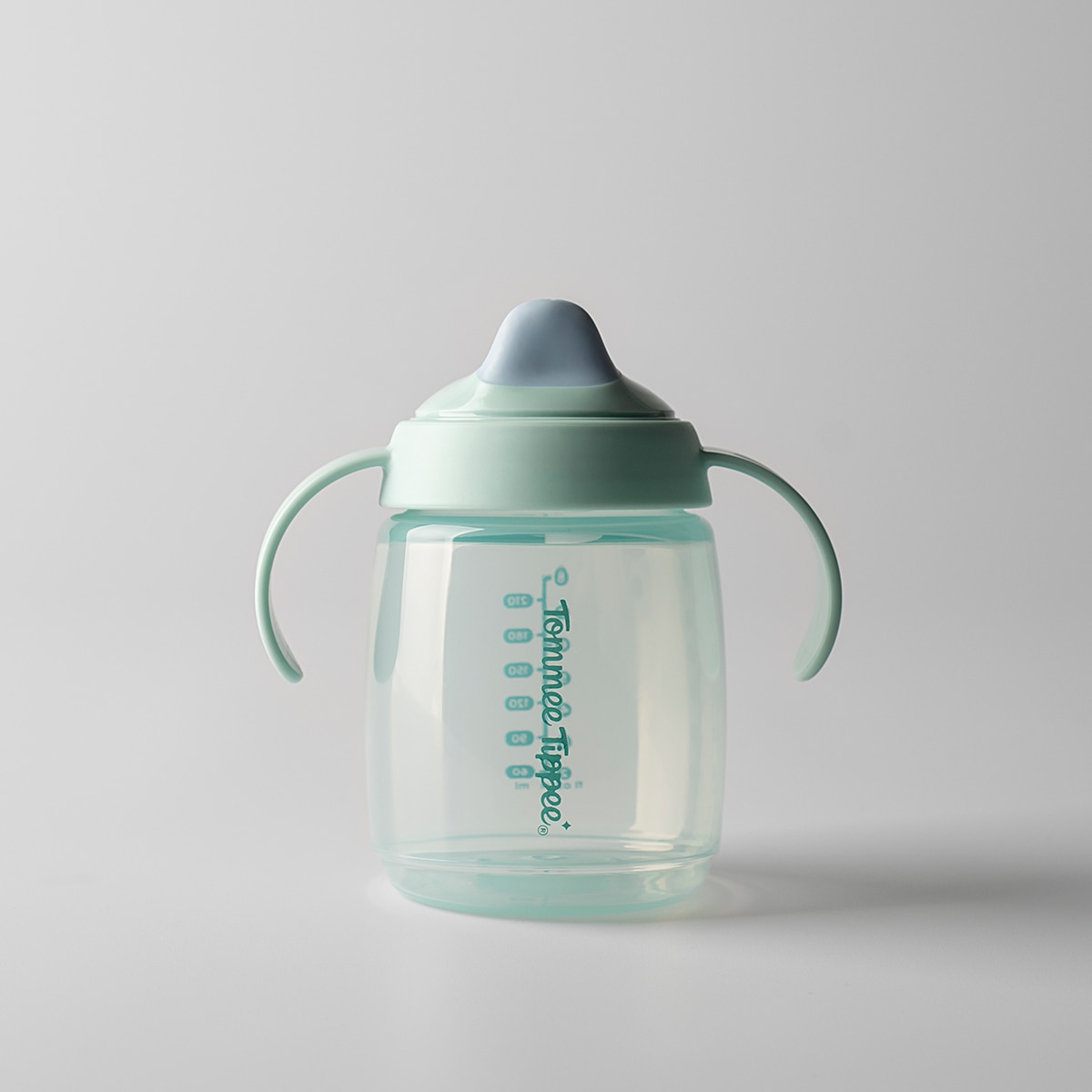 Taza aprendizaje Tommee Tippee trainer Spout 240ml, 6 meses - Azul claro Azul claro-2