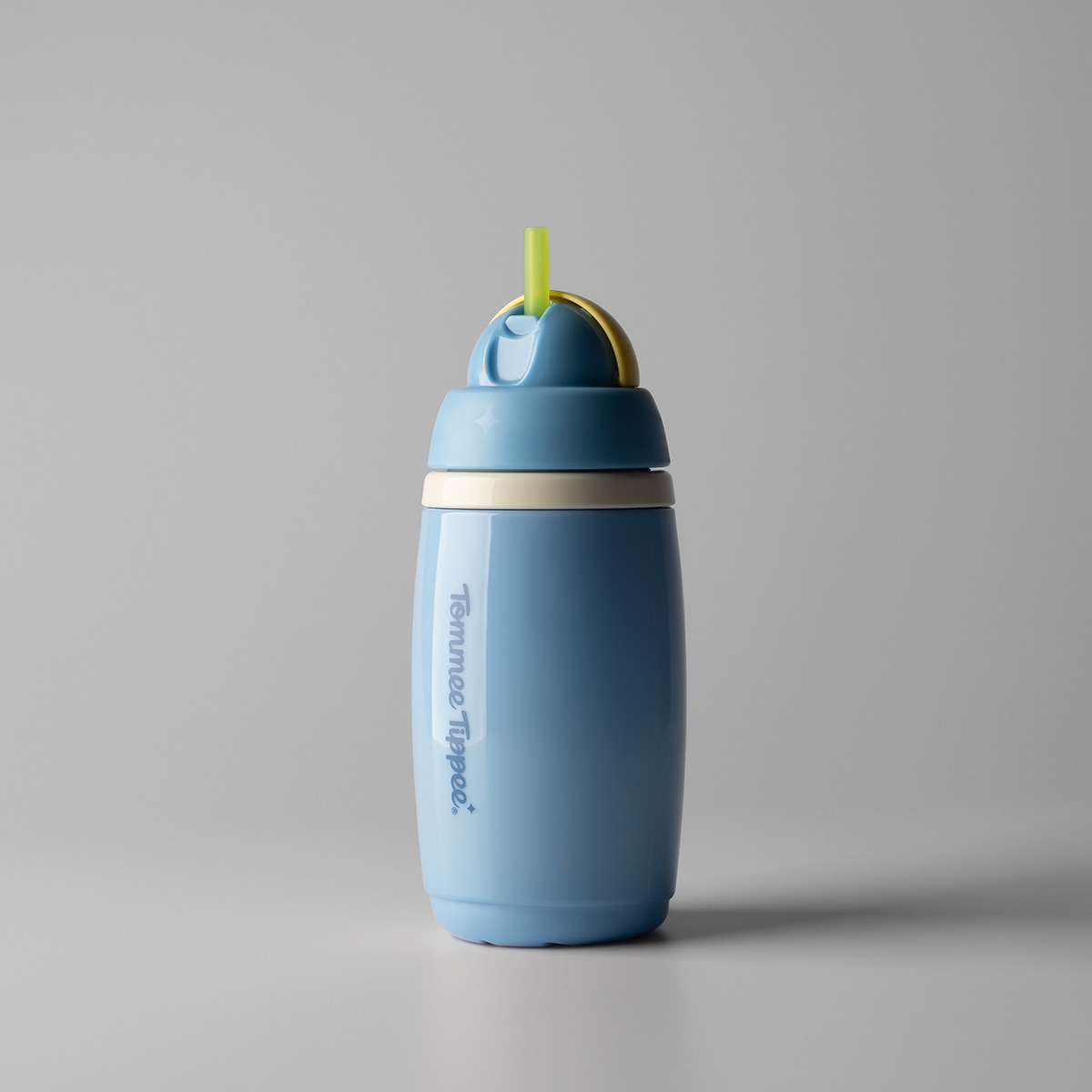 Botella con pajita Tommee Tippee insulated active 266ml, 12 meses - Azul claro Azul claro-2