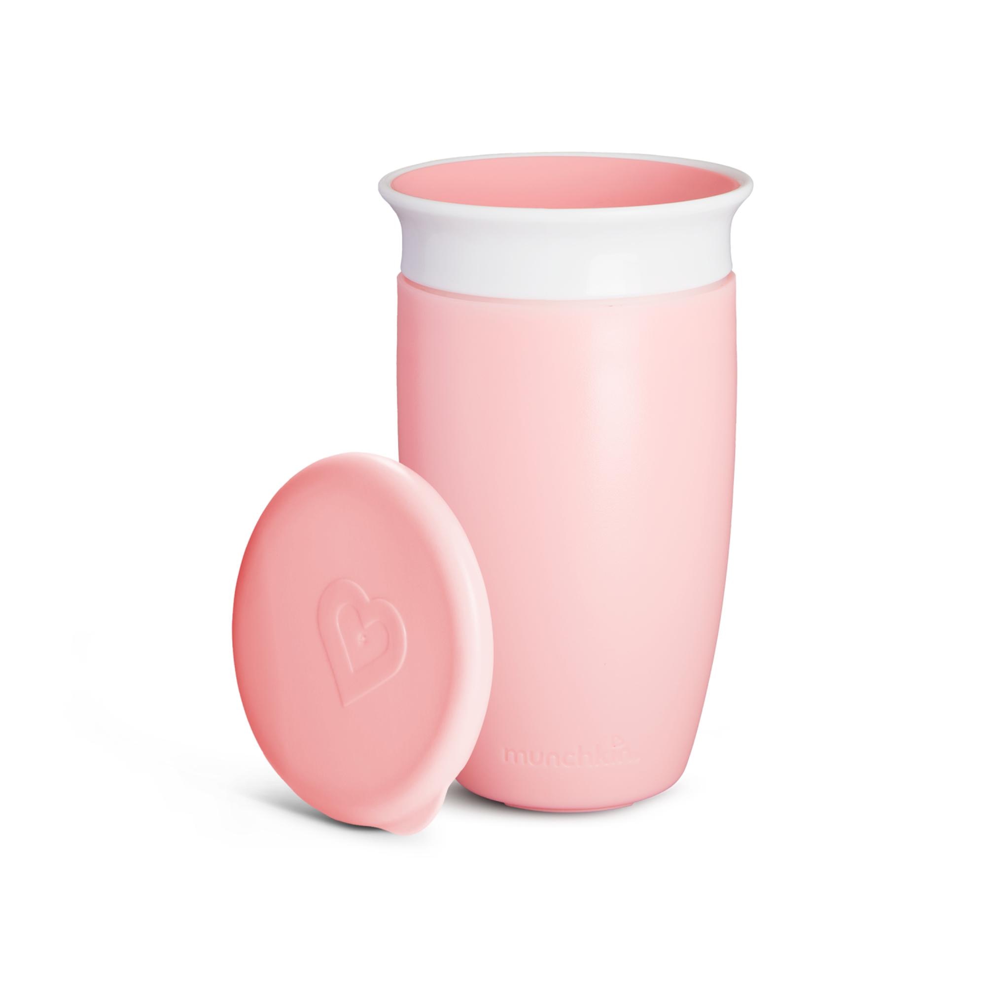 Munchkin - Taza de aprendizaje 360º Munchkin Miracle con tapa 296ml.