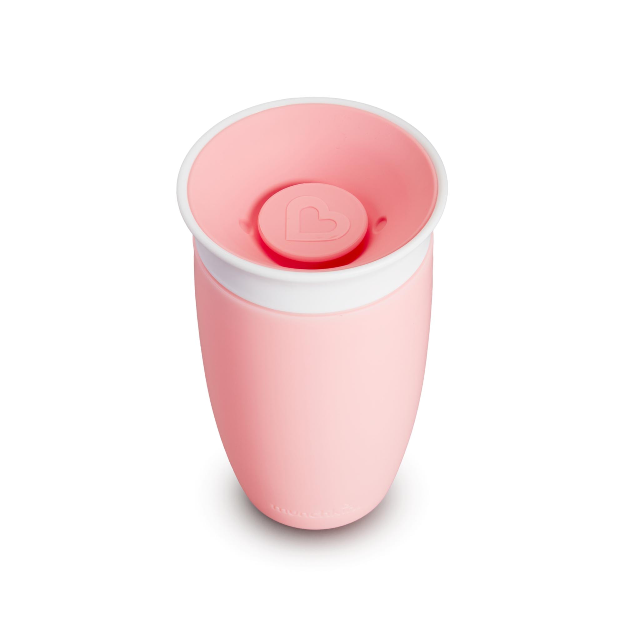 Taza de aprendizaje 360º Munchkin Miracle con tapa 296ml - Rosa Rosa-5