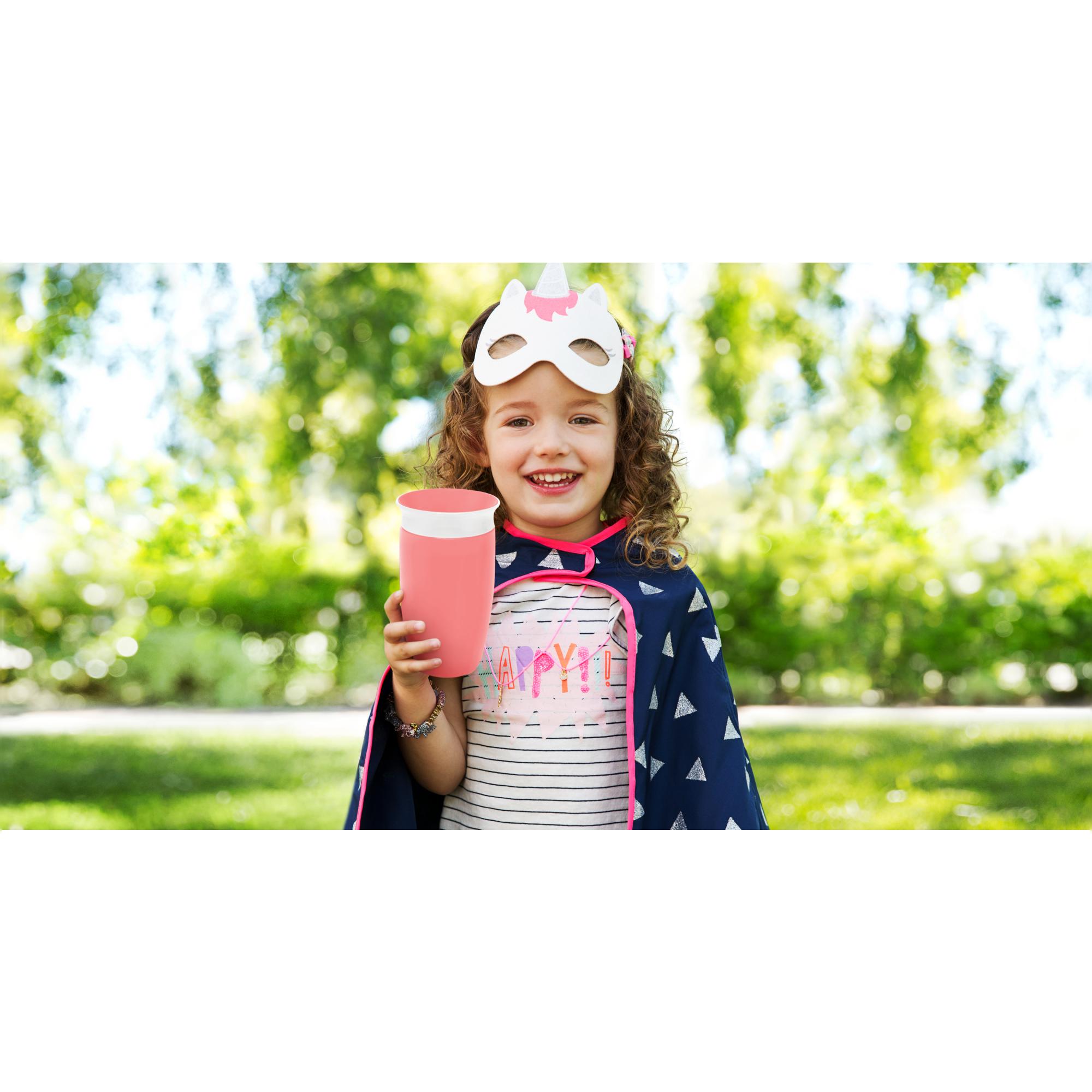 Taza de aprendizaje 360º Munchkin Miracle con tapa 296ml - Rosa Rosa-6