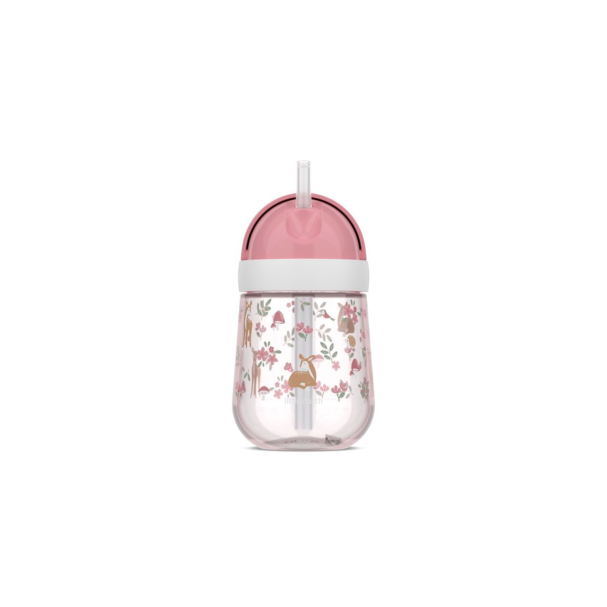 LITTLE DUTCH - Taza de aprendizaje Little Dutch Mio con pajita 300ml.