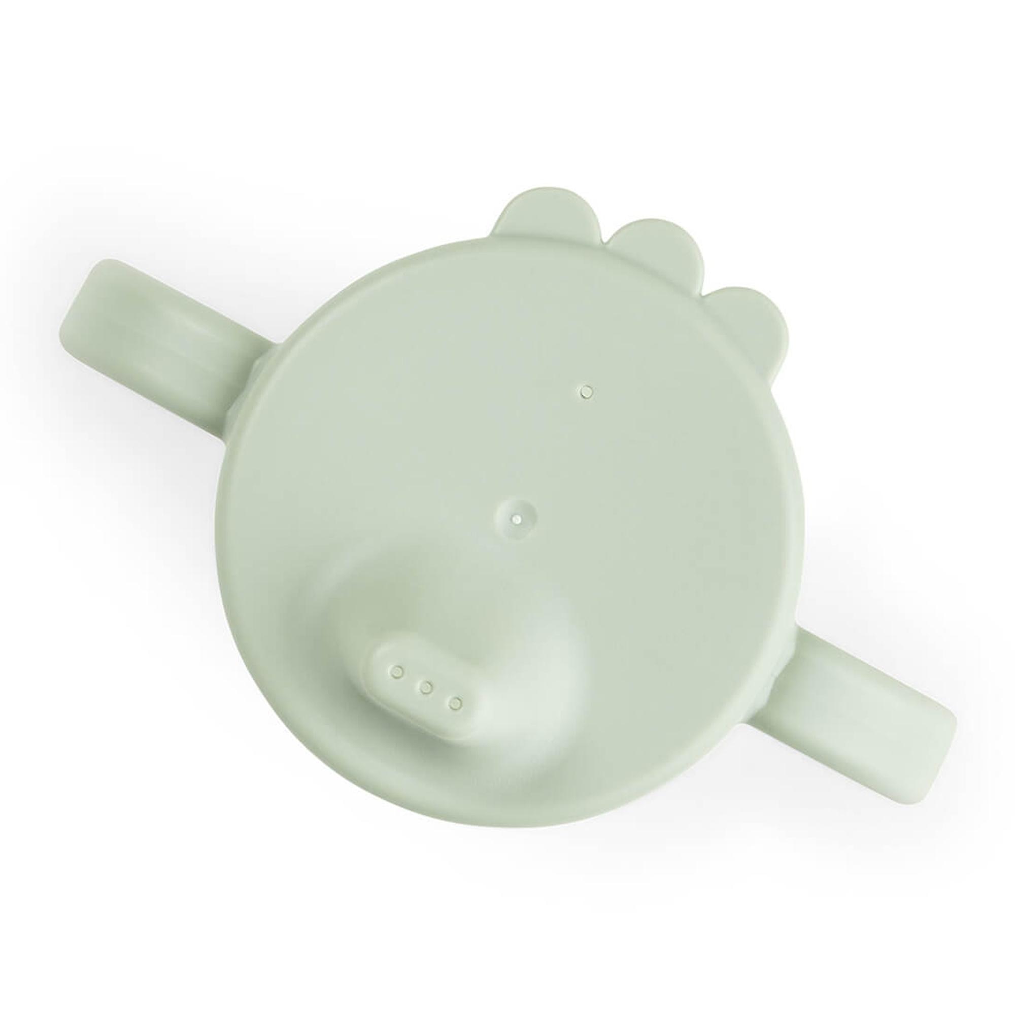 Copo de Aprendizagem com Asas e Antiderrapante - 260 ml Verde-claro-2