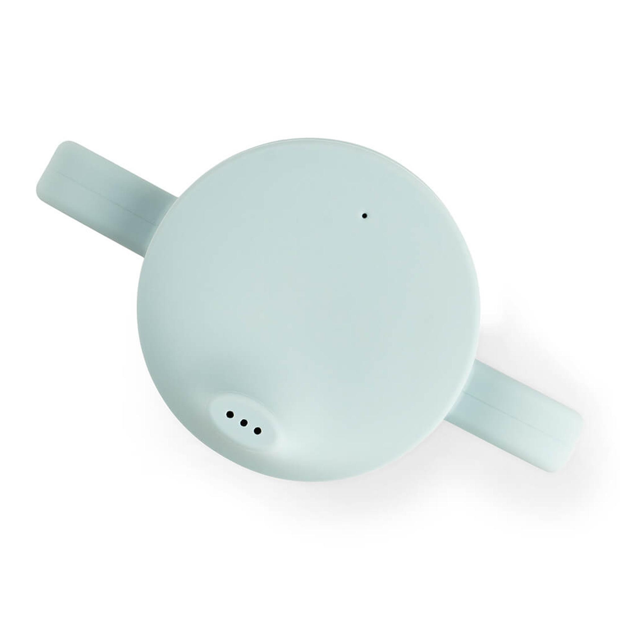 Copo de Aprendizagem com Asas e Antiderrapante de Silicone Azul-claro-3