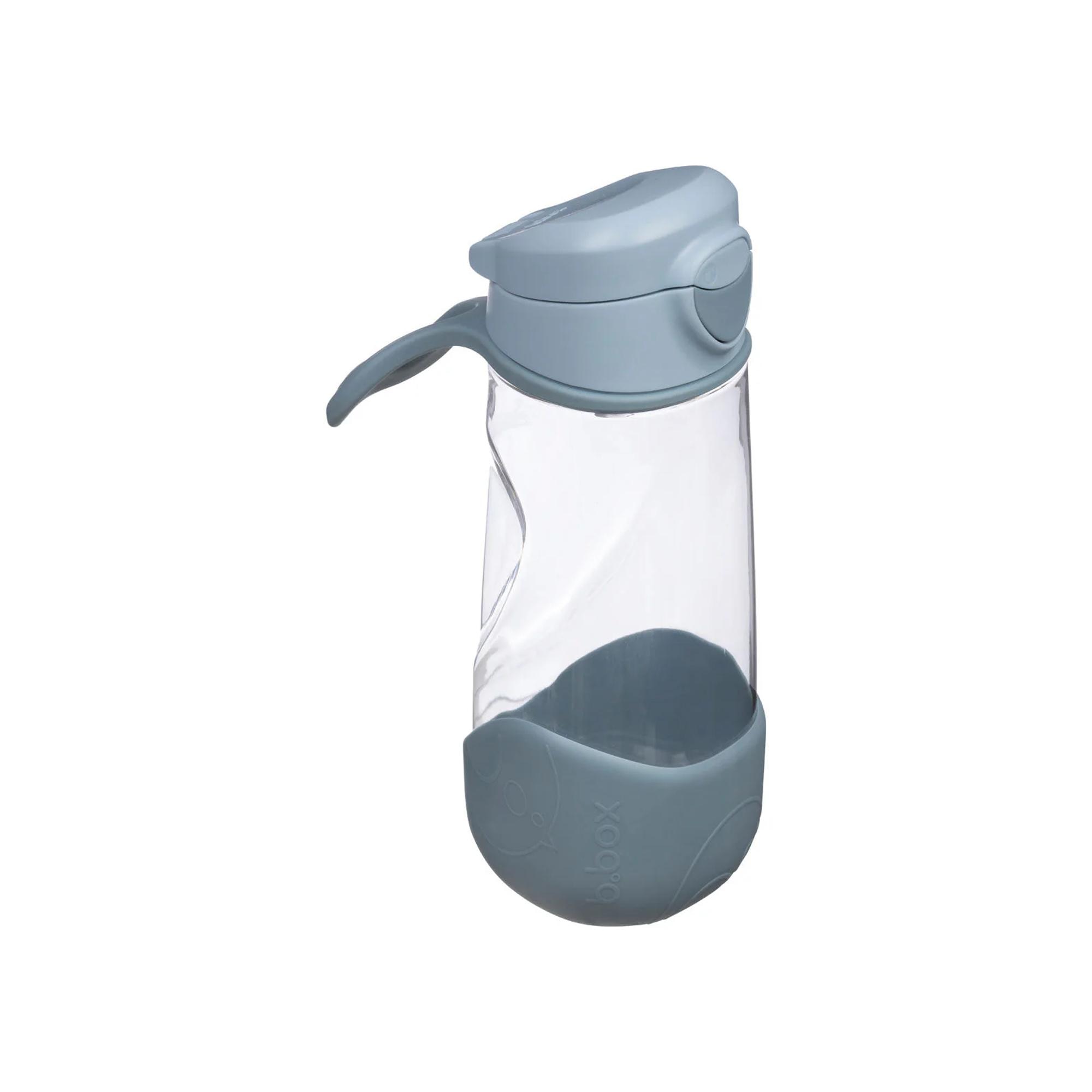 Botella tritán B.Box con boquilla silicona y asa 450ml - Azul claro Azul claro-3