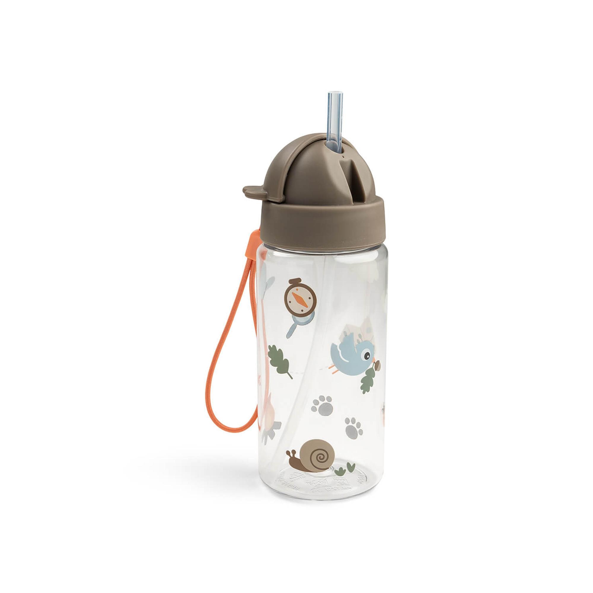Imagem 0 de Garrafa com Palhinha 350 ml Coleç. Tiny Trails