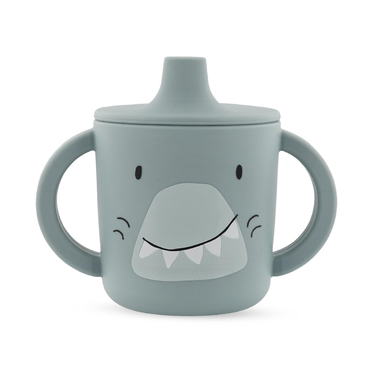 Imagen 0 de Taza silicona Trixie con boquilla Gris claro