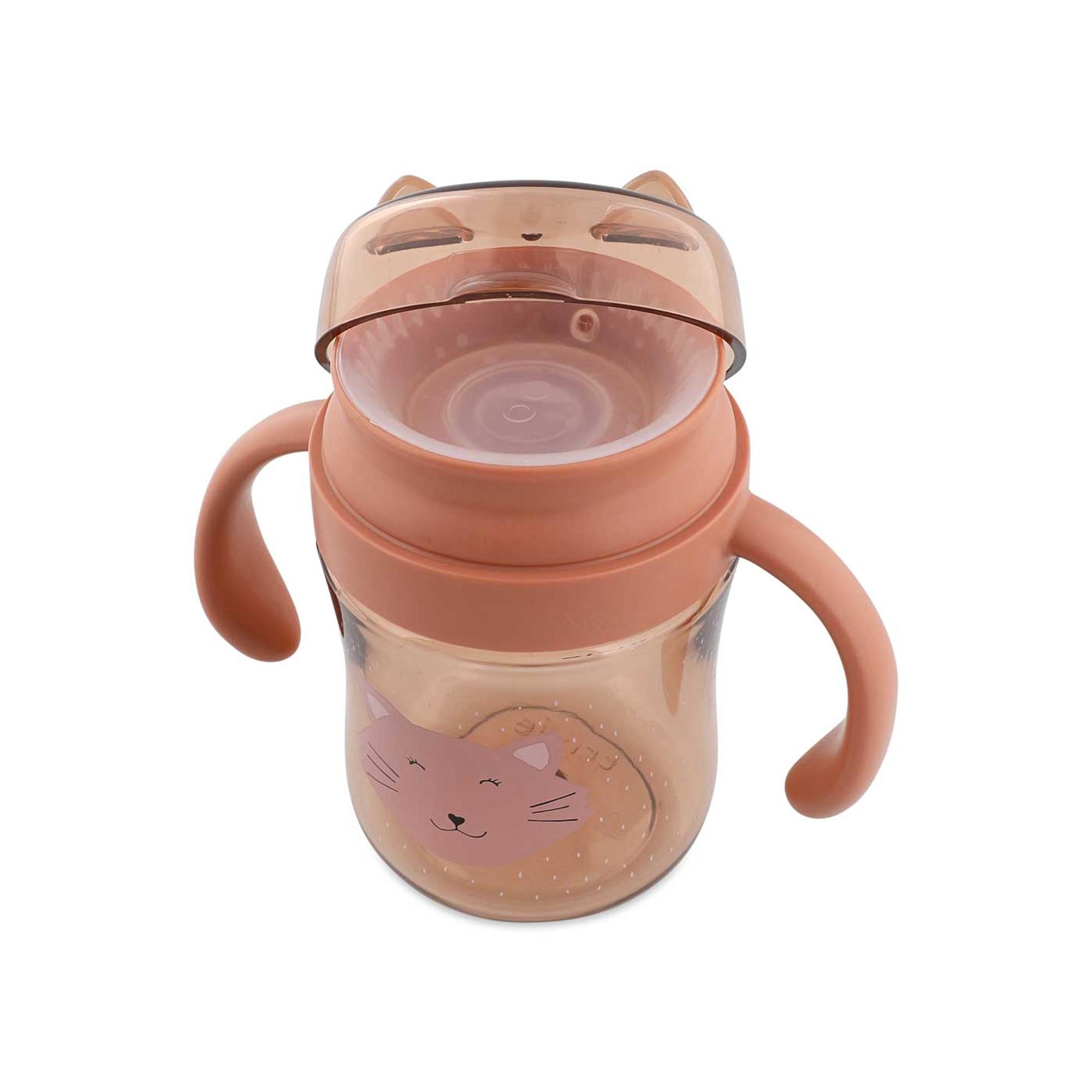 Taza aprendizaje Trixie boquilla 360º - Rosa claro Rosa claro-4