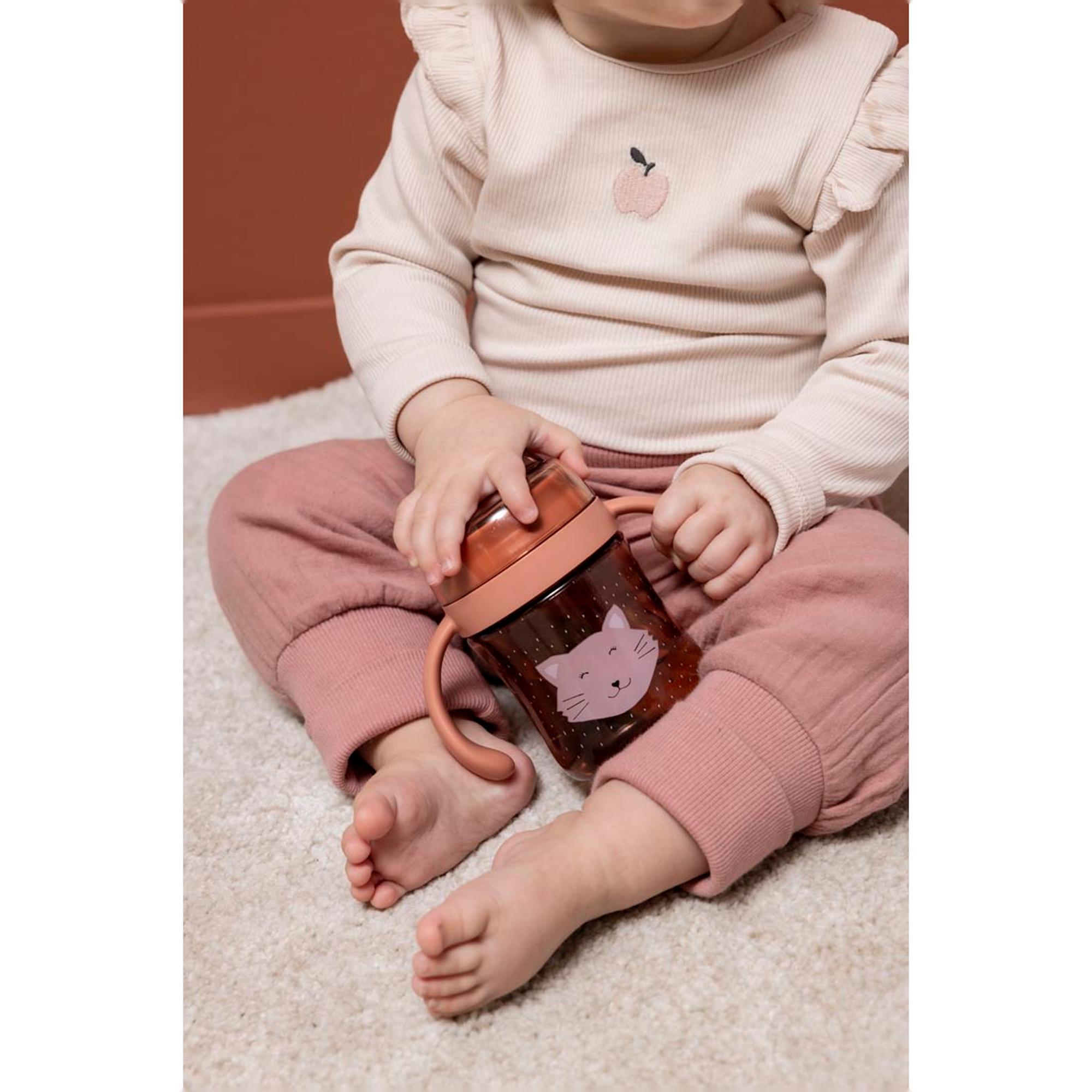 Taza aprendizaje Trixie boquilla 360º - Rosa claro Rosa claro-6