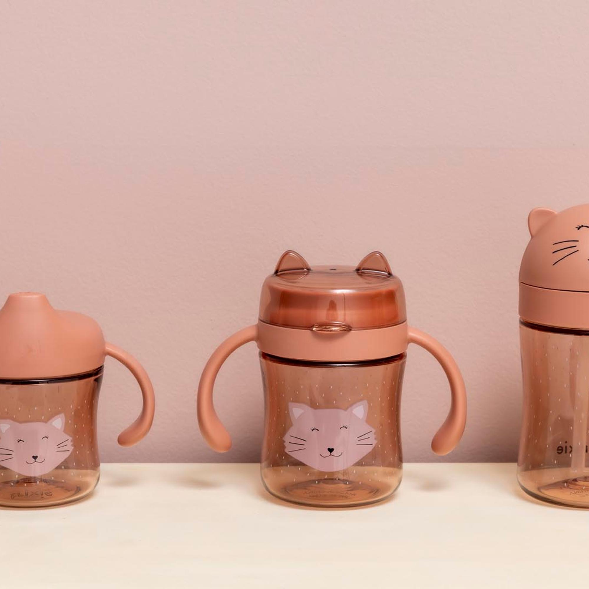 Taza aprendizaje Trixie boquilla 360º - Rosa claro Rosa claro-7