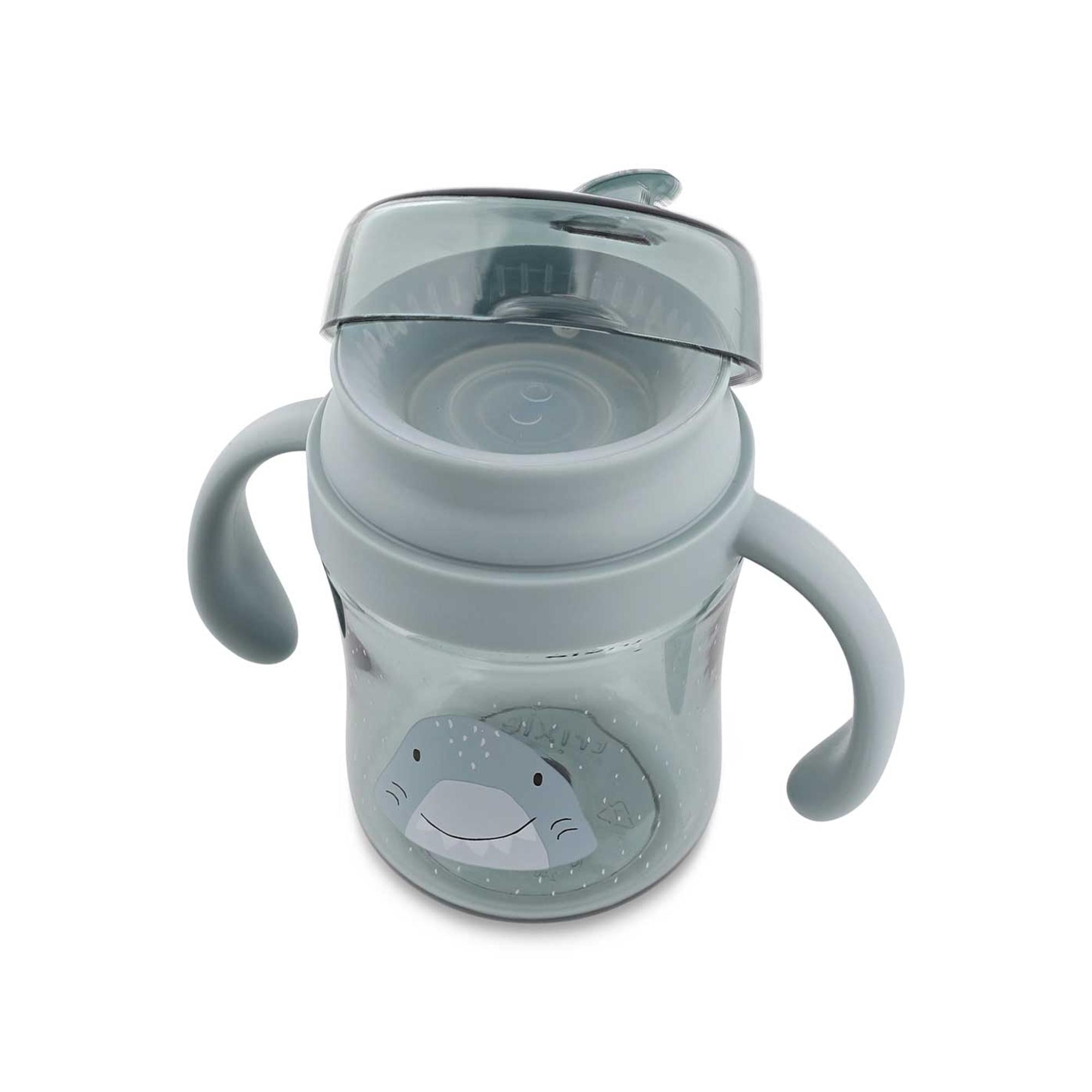 Taza aprendizaje Trixie boquilla 360º - Gris claro Gris claro-4