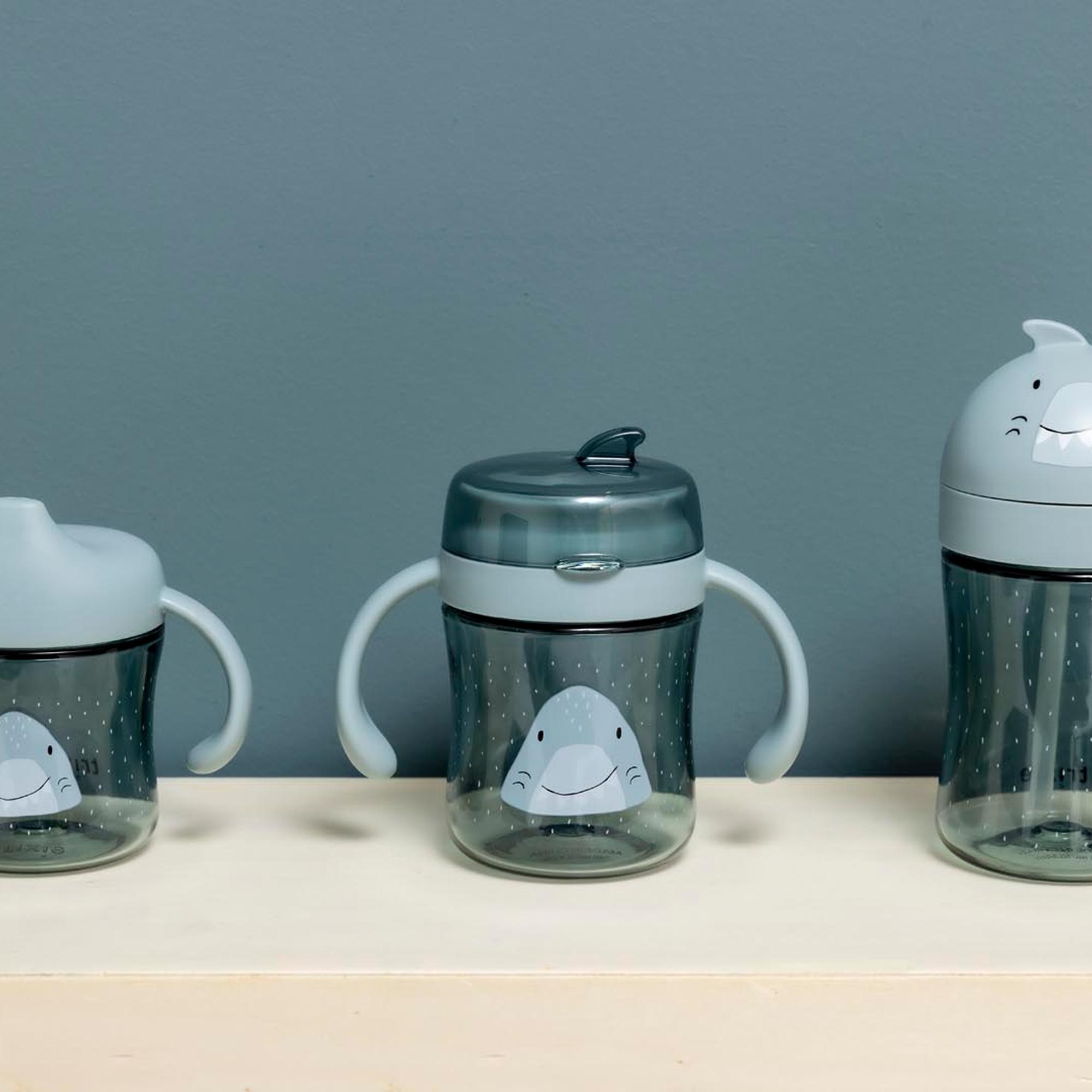 Taza aprendizaje Trixie boquilla 360º - Gris claro Gris claro-5