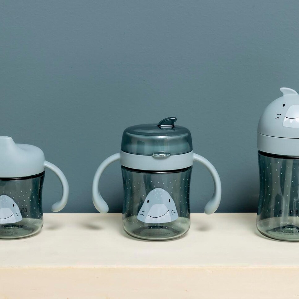 Imagen 0 de Taza aprendizaje Trixie boquilla 360º Gris claro