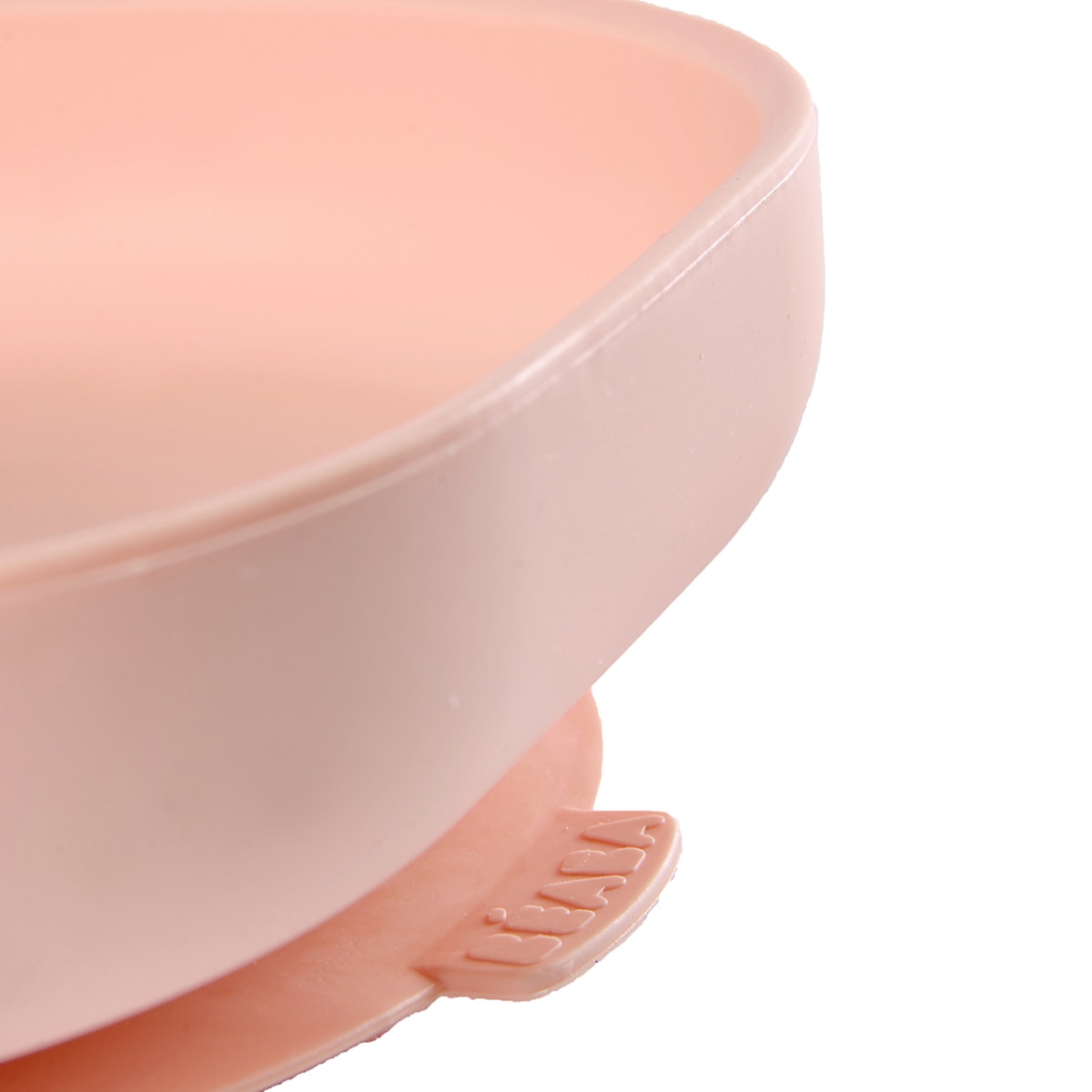 Prato Silicone com Ventosa Rosa-2
