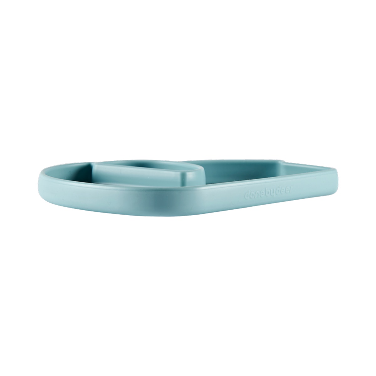Prato de Silicone Stick&stay Elphee com Ventosa Azul-claro-2