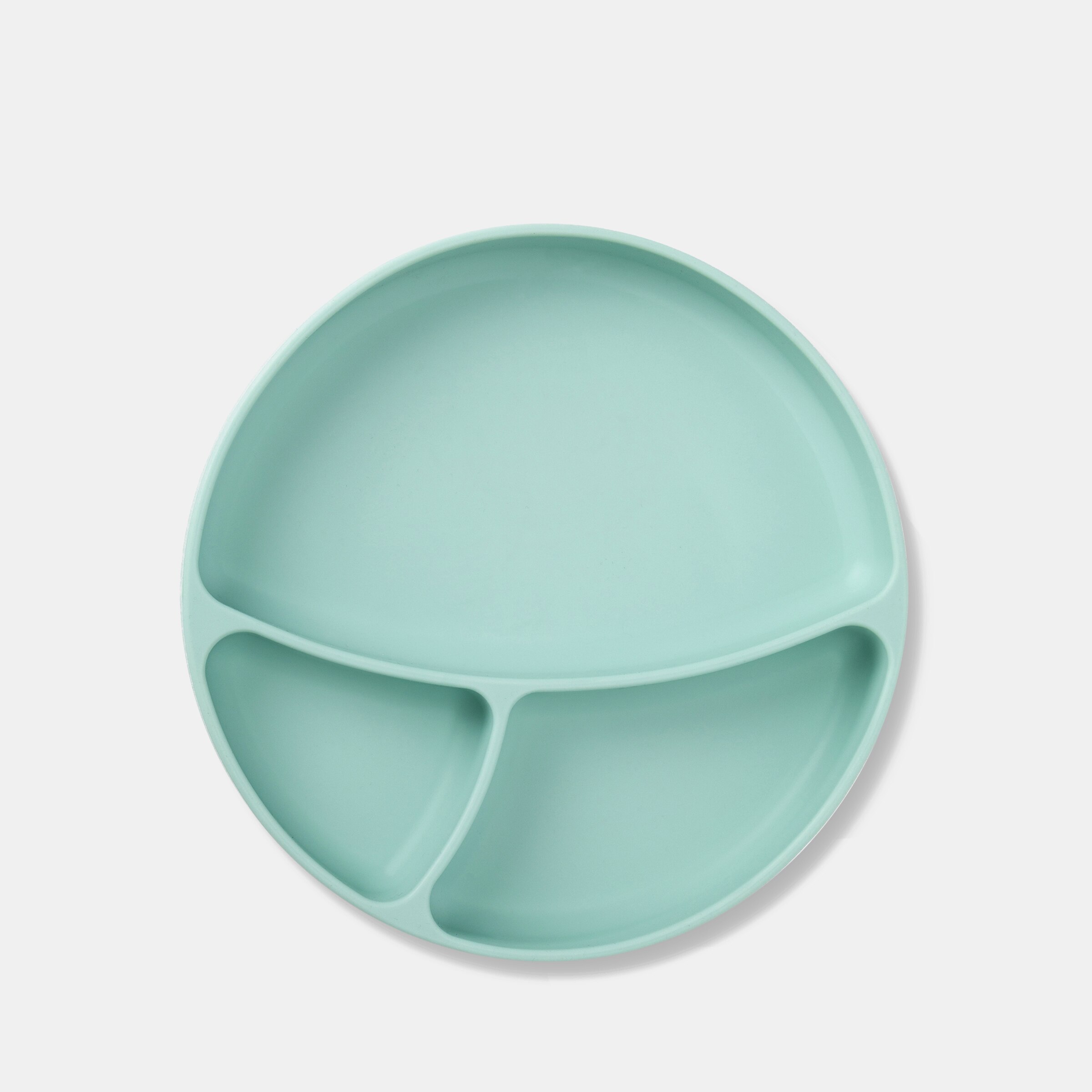 Plato de silicona Cotton Juice Baby Home con ventosa - Verde Verde-2