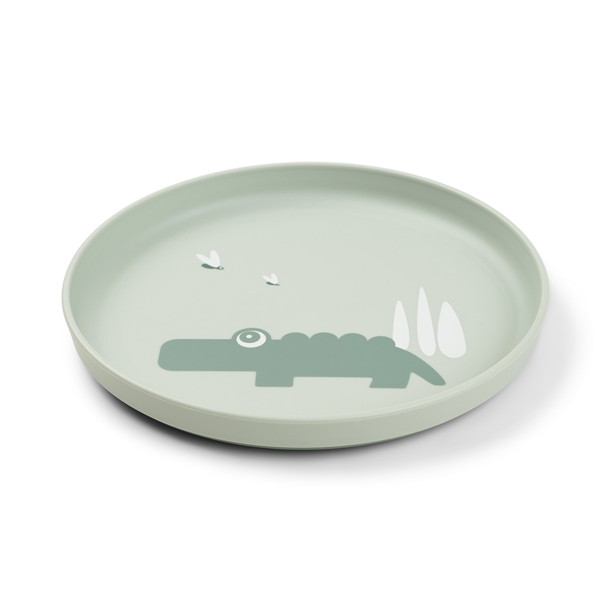 Plato antideslizante Done by Deer colección Foodie - Verde Verde-2