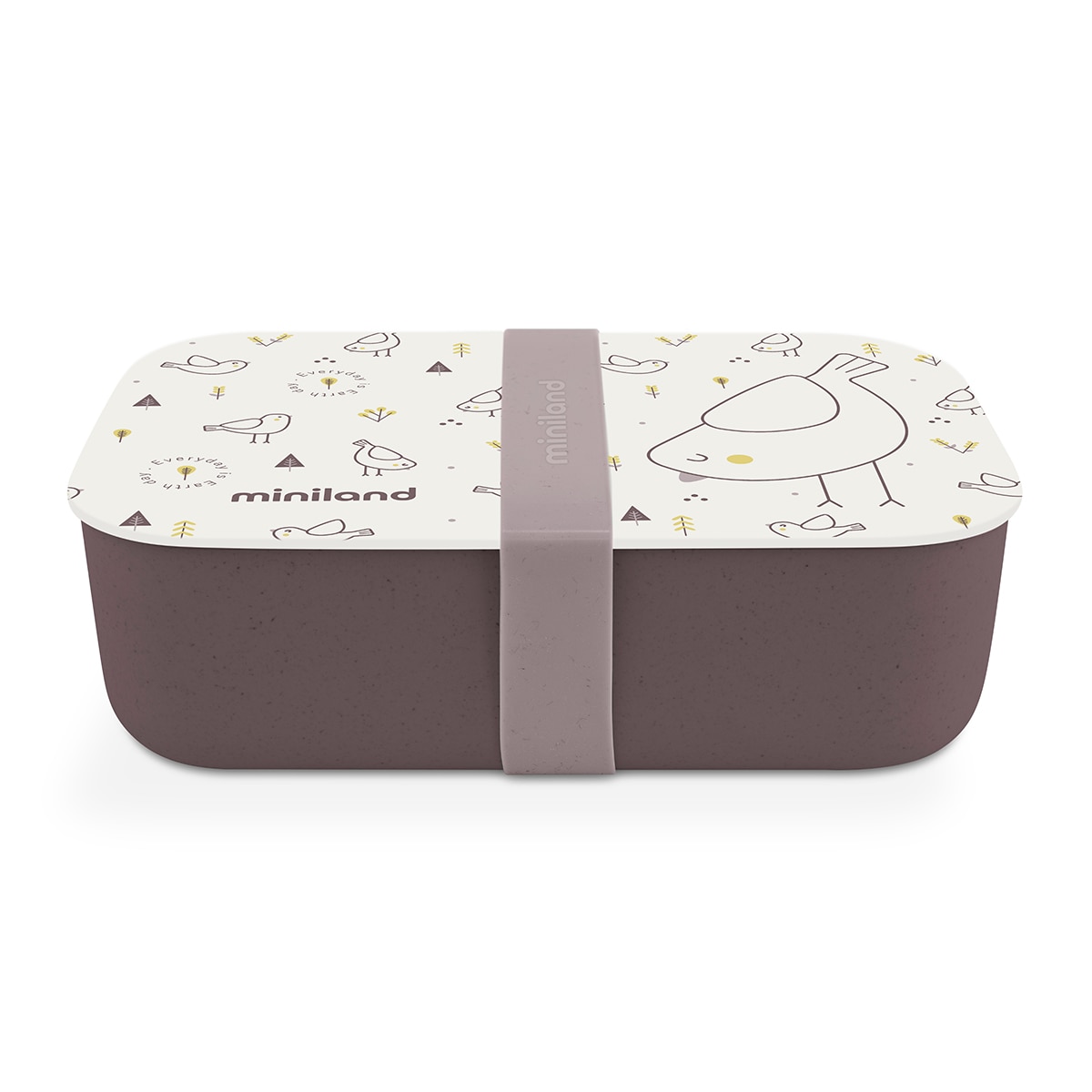 Recipiente para Conservar Alimentos Naturlunch Chick Bege-1