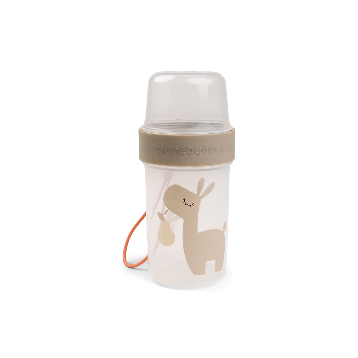Recipiente de Conservação de Refeição To Go 2-way Happy Clouds - 320 ml Areia-1