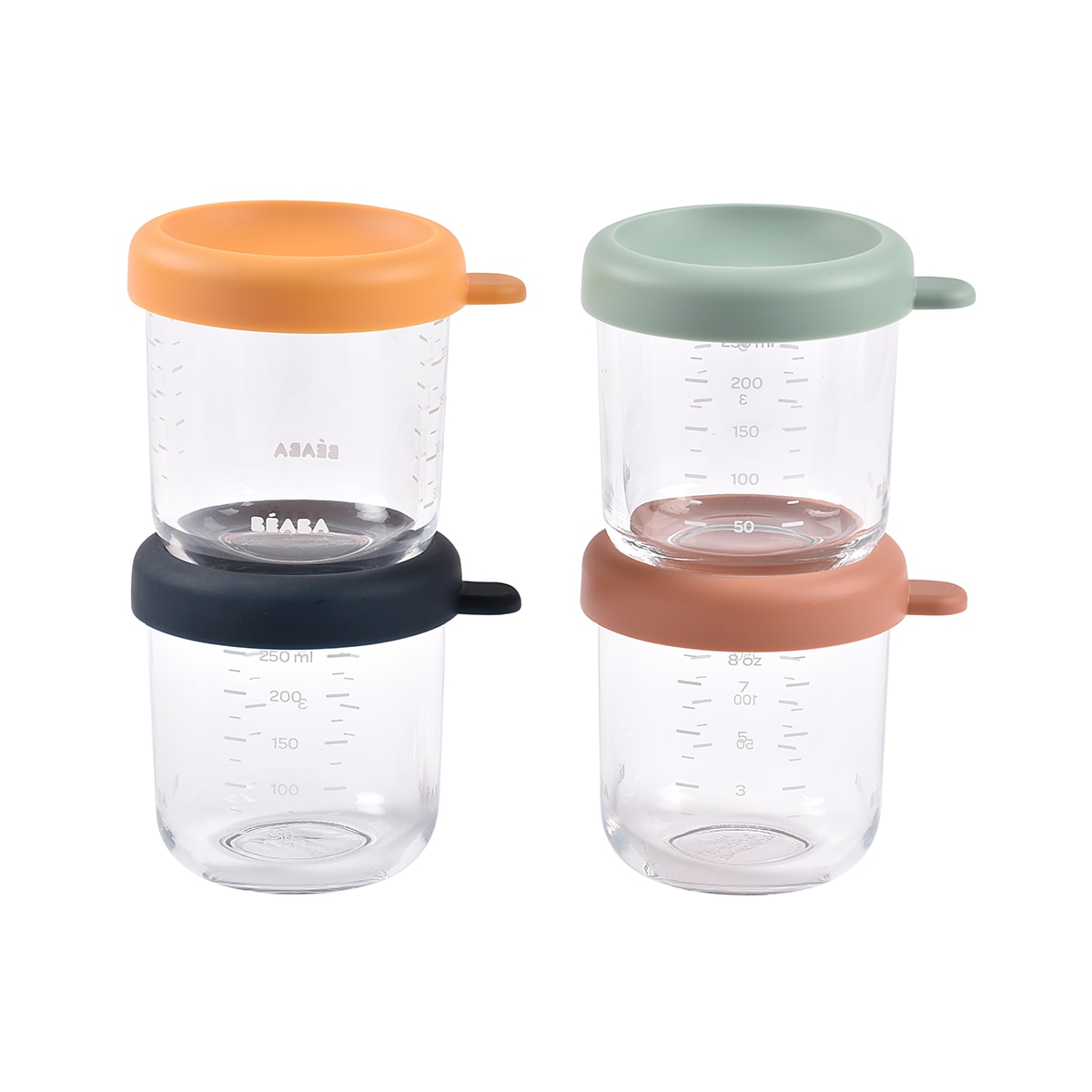 Imagem 0 de Boiões de Conservação de Vidro Pack 4 Un. - 250 ml