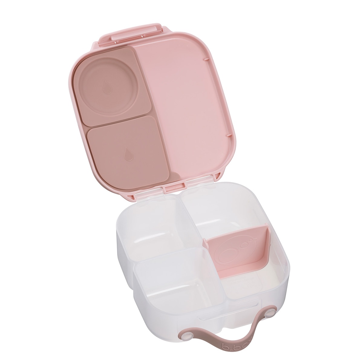 Imagen 2 de Recipiente conservación alimentos B.Box compartimentado. - Rosa claro Rosa claro