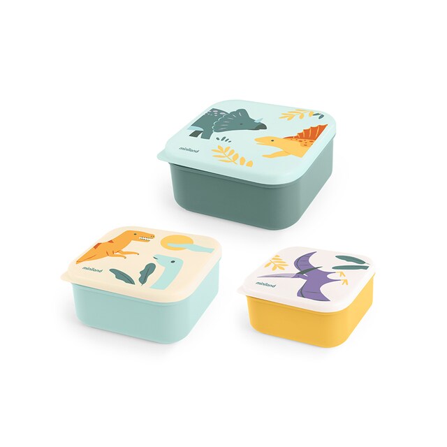 Imagem 0 de Conjunto de Recipientes Porta-Alimentos - 3 Unid. de Vários Tamanhos