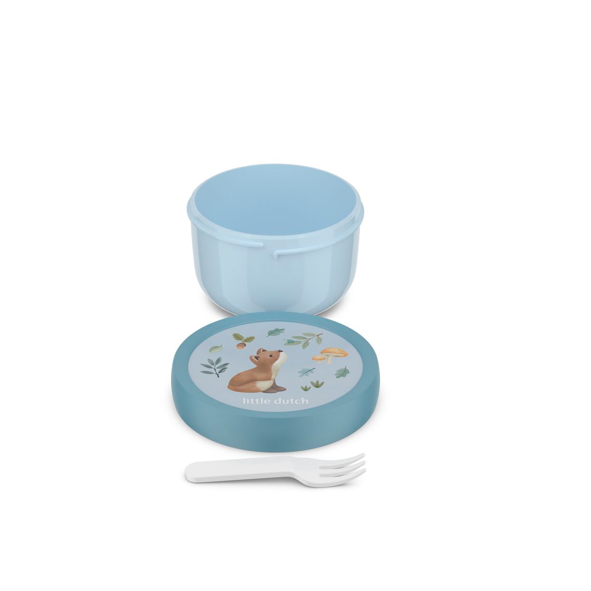 Recipiente para pequenos snacks Little Dutch Campus Azul-claro-2