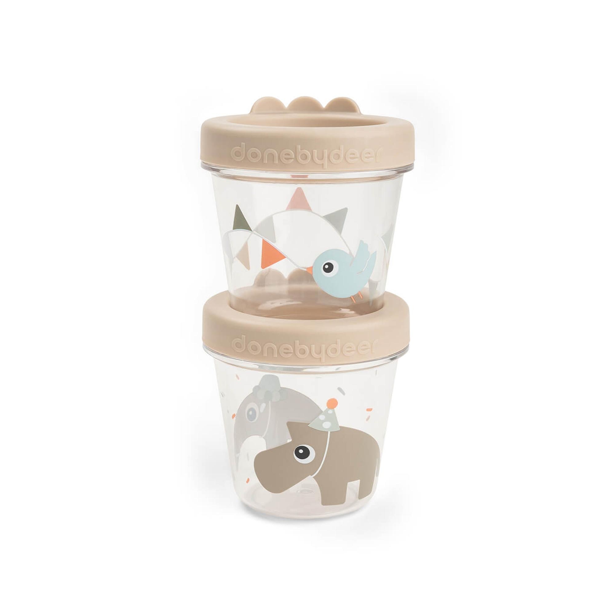 Imagem 0 de Conjunto de Copos Porta-Alimentos de Tritan - 2 Unid.