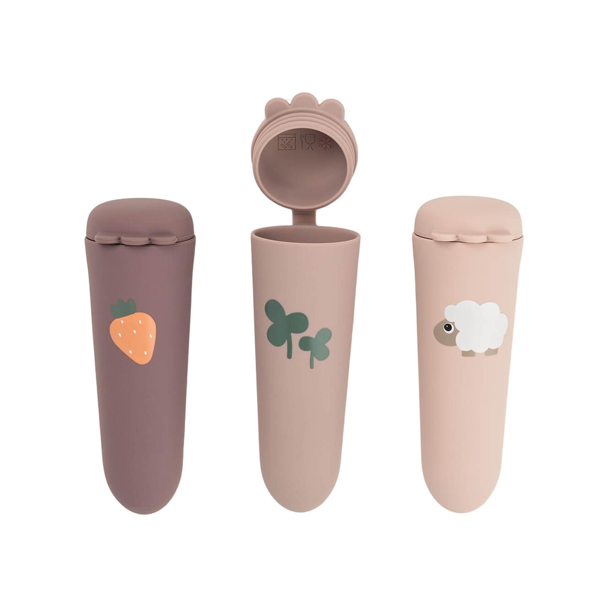 Imagem 0 de Moldes para Gelados Done by Deer Silicone 3un