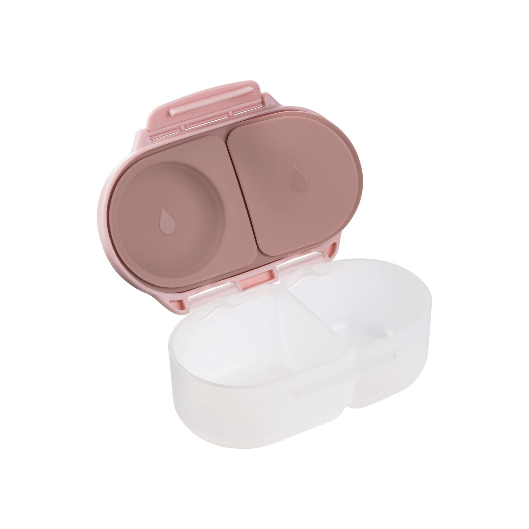Recipiente conservación alimentos B.Box compartimentado Snackbox - Rosa claro Rosa claro-4
