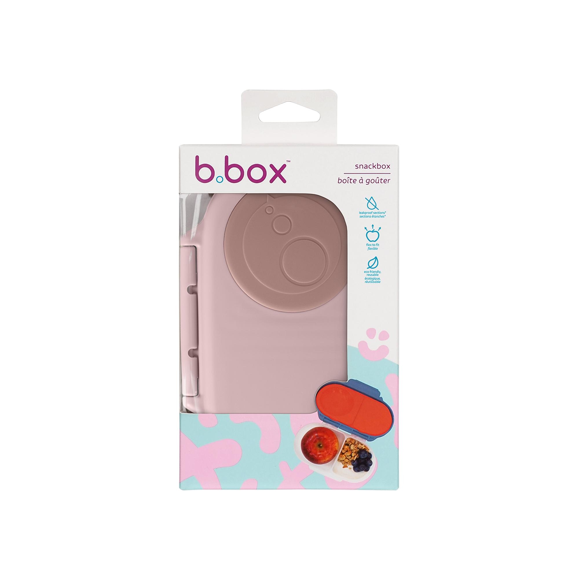 Recipiente conservación alimentos B.Box compartimentado Snackbox - Rosa claro Rosa claro-6