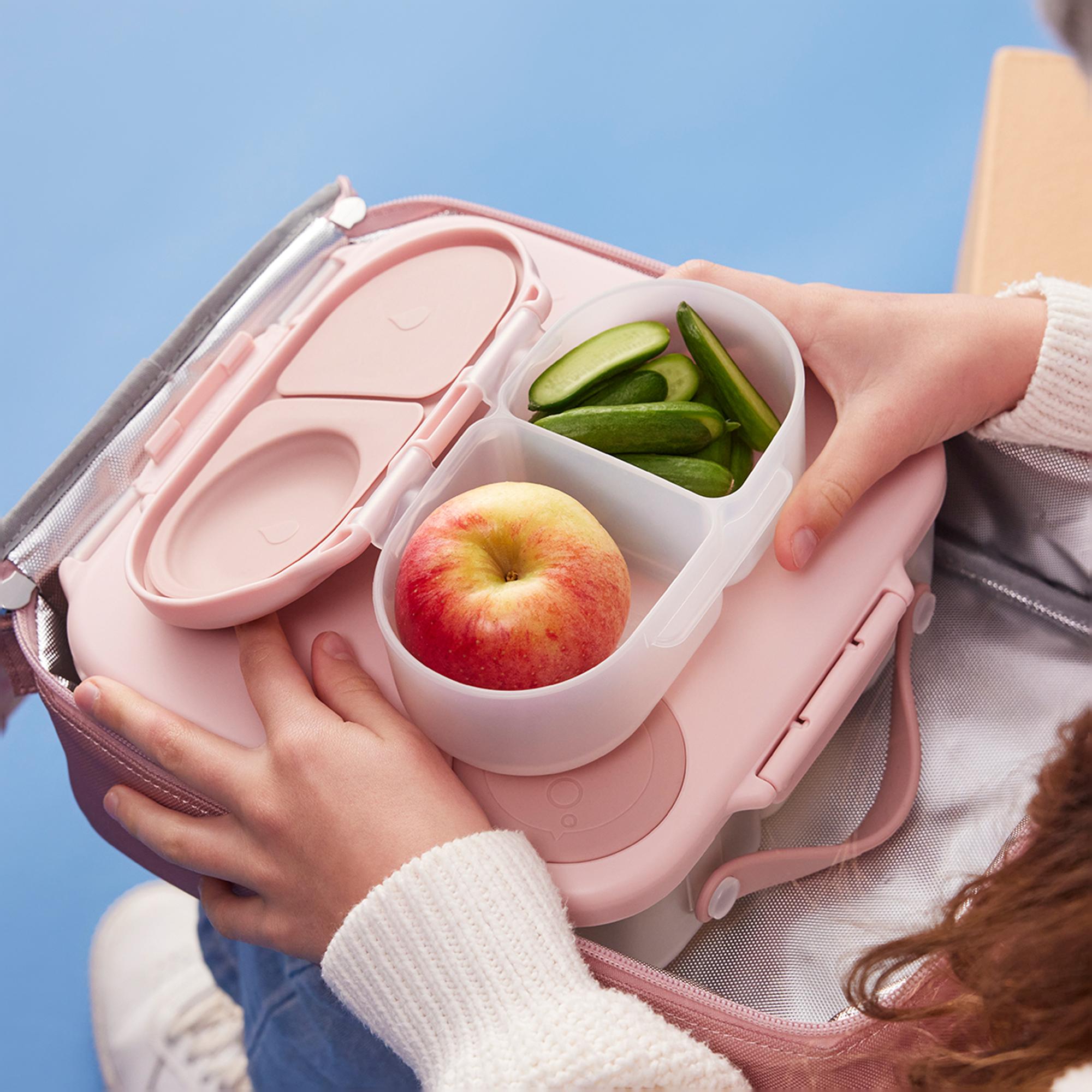 Recipiente conservación alimentos B.Box compartimentado Snackbox - Rosa claro Rosa claro-12
