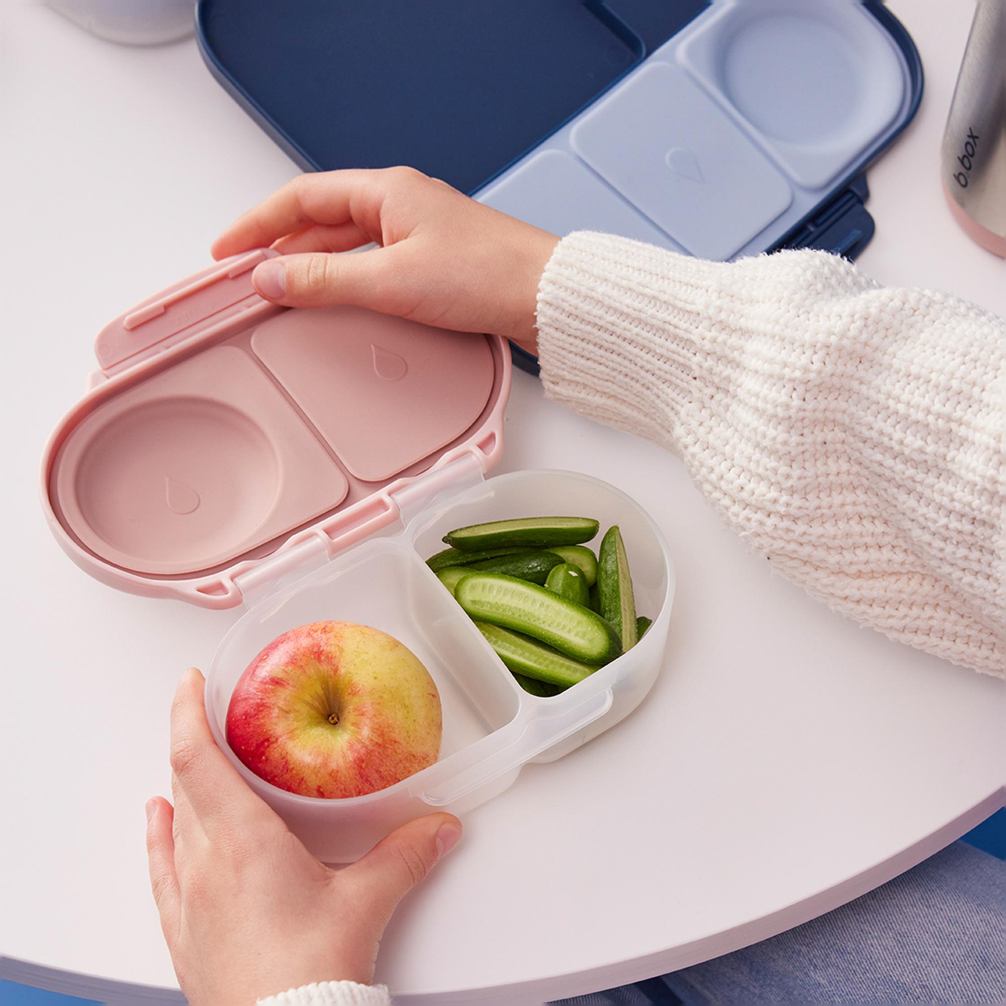 Recipiente conservación alimentos B.Box compartimentado Snackbox - Rosa claro Rosa claro-14