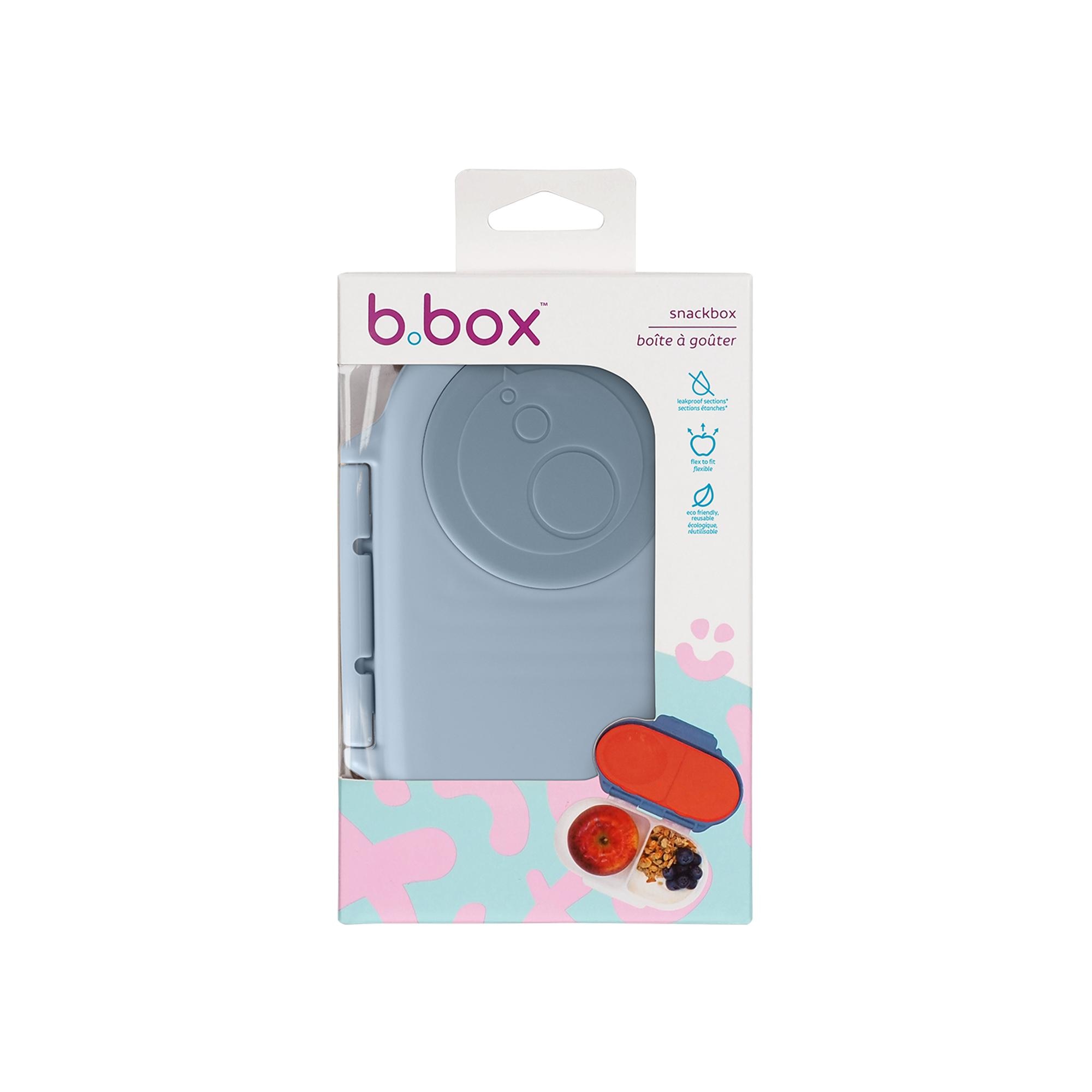 Recipiente conservación alimentos B.Box compartimentado Snackbox - Celeste Celeste-6