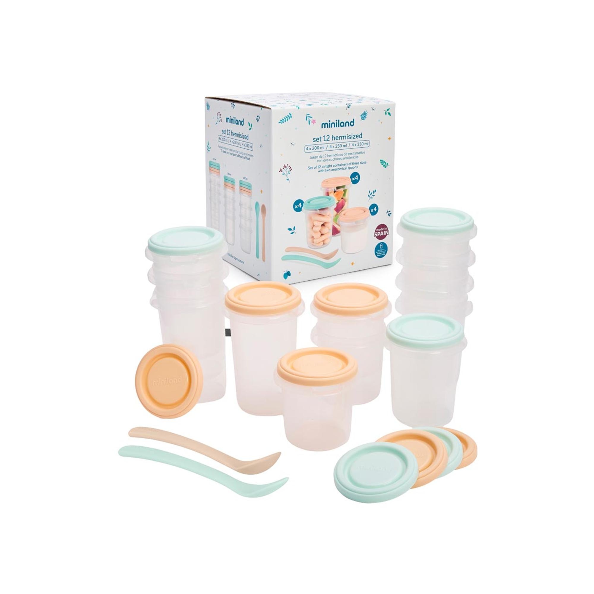 Imagem 0 de Recipientes para Alimentos + 2 Colheres