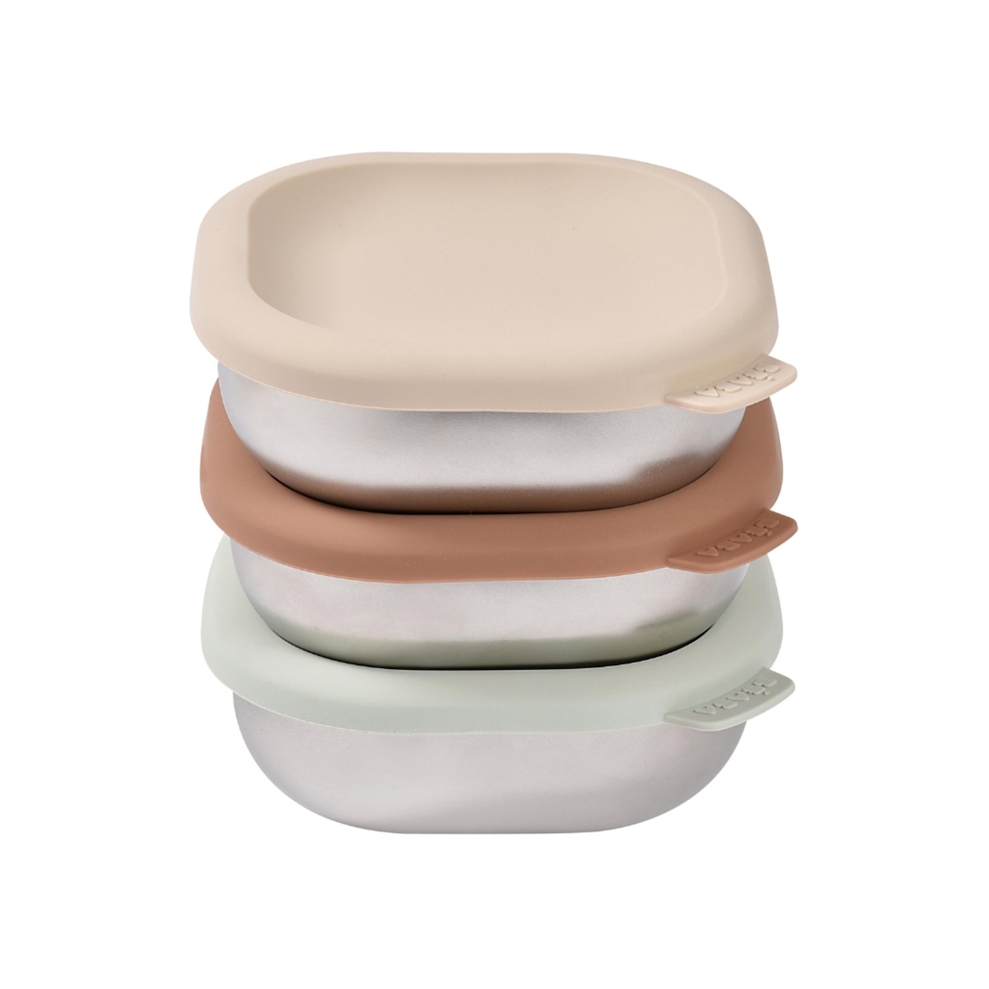 Imagem 0 de Recipientes de Conservação Beaba Inox 3un