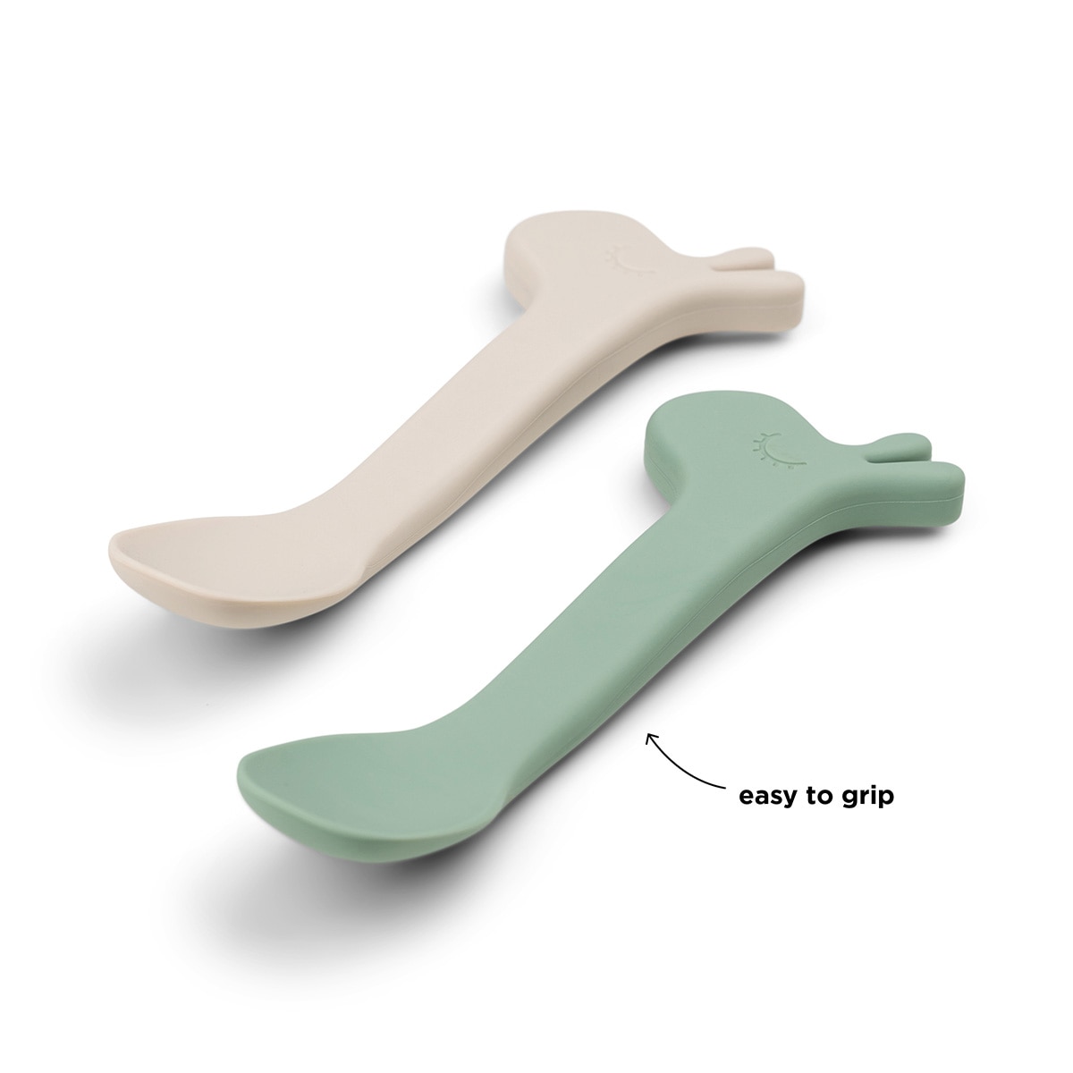 Colher Silicone Lalee Happy Clouds Pack 2 Unidades Verde-5