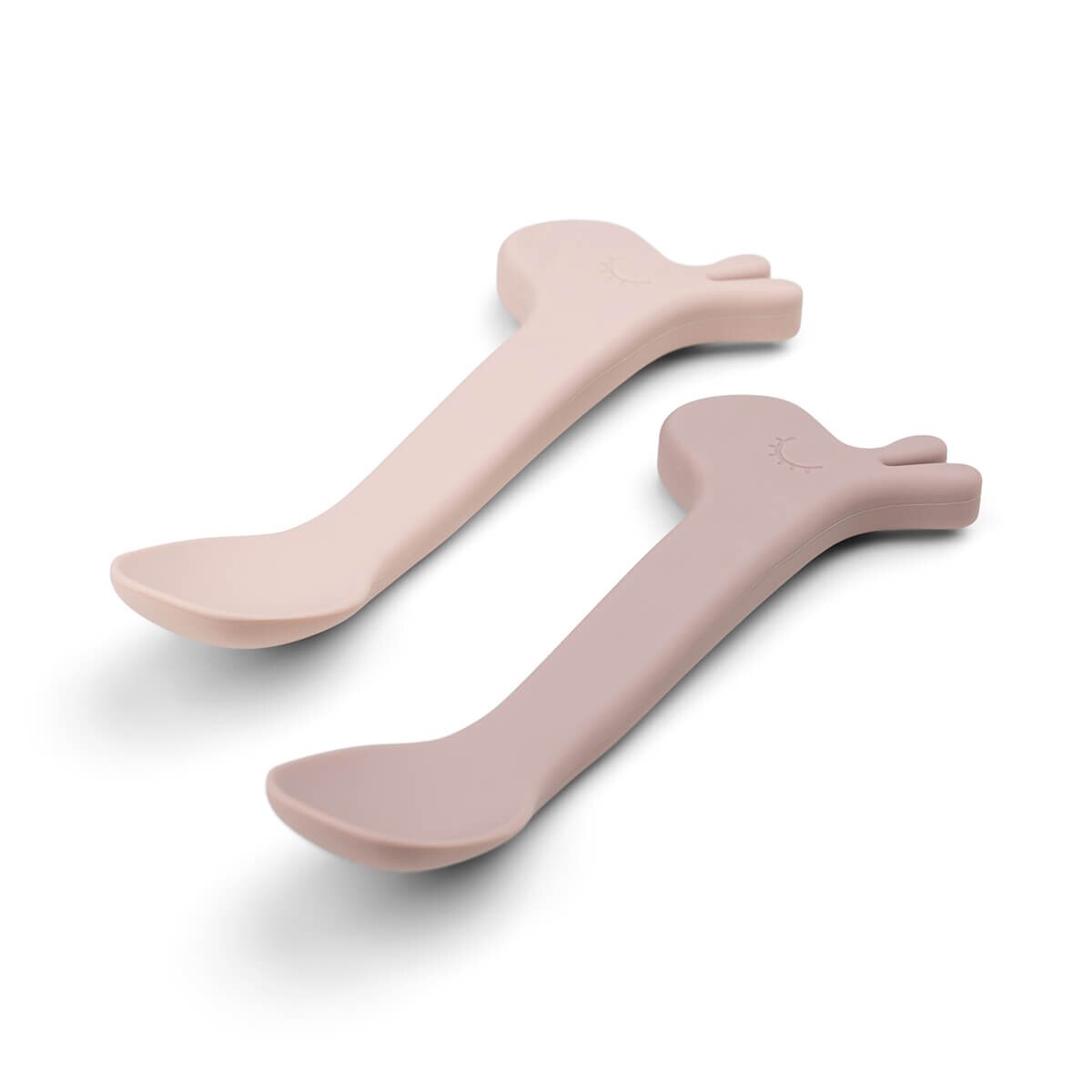 Colher Silicone Lalee Happy Clouds Pack 2 Unidades Rosa-2