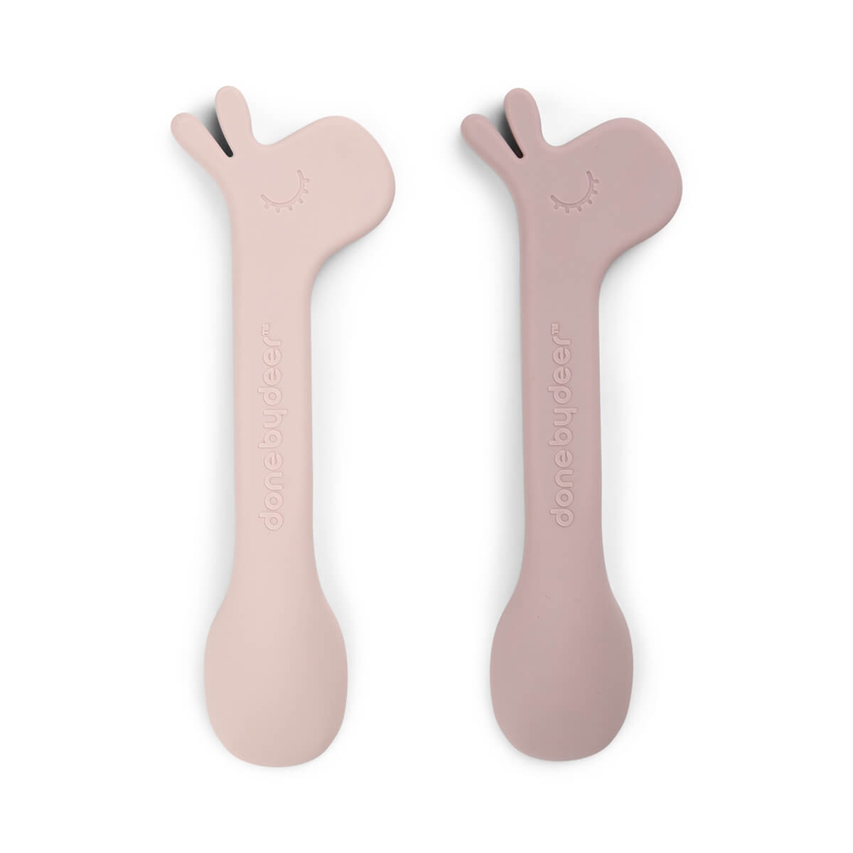 Colher Silicone Lalee Happy Clouds Pack 2 Unidades Rosa-3