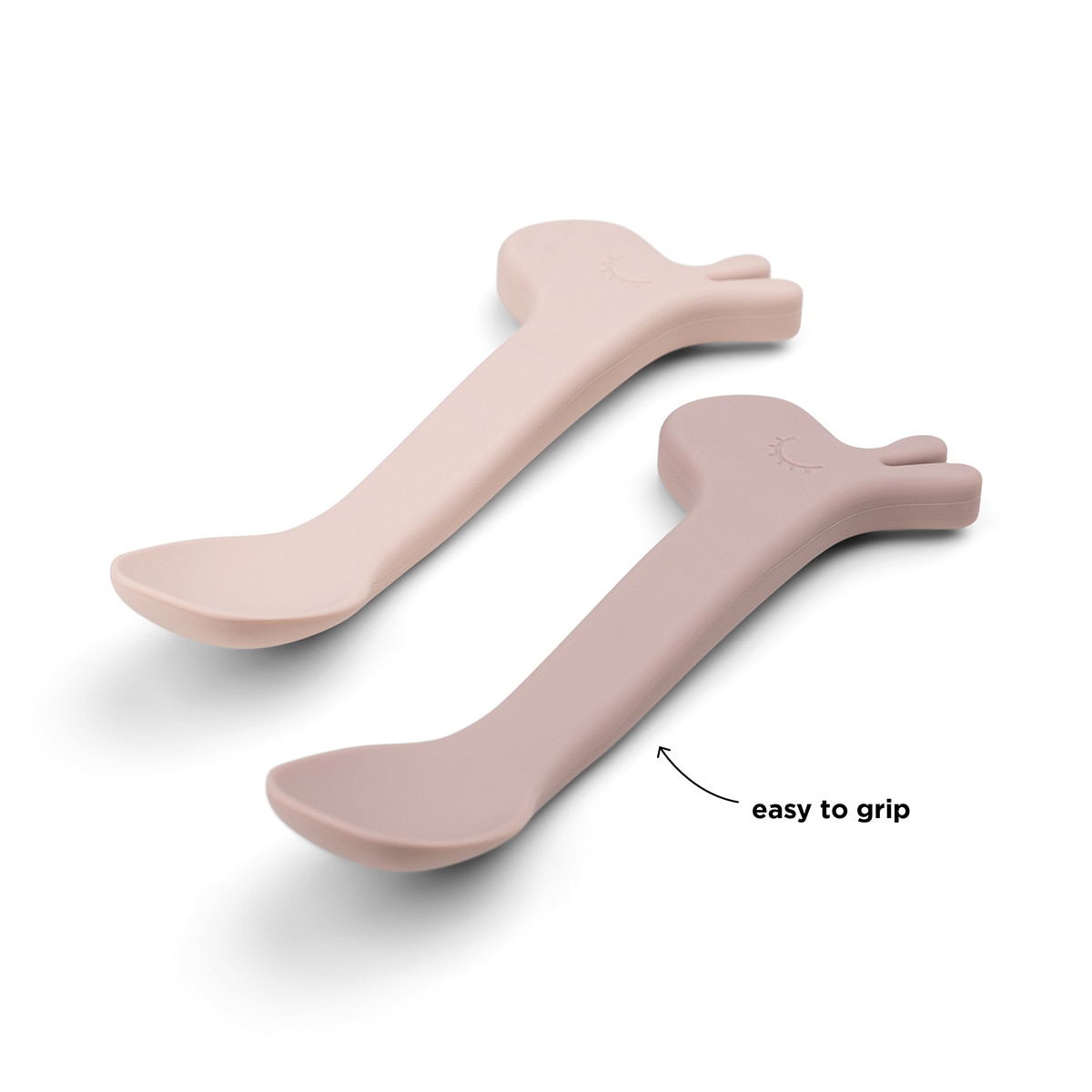 Colher Silicone Lalee Happy Clouds Pack 2 Unidades Rosa-5