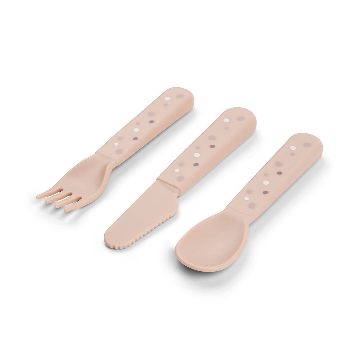 Conjunto de Talheres de 3 Peças Coleção Foodie Rosa-claro-2