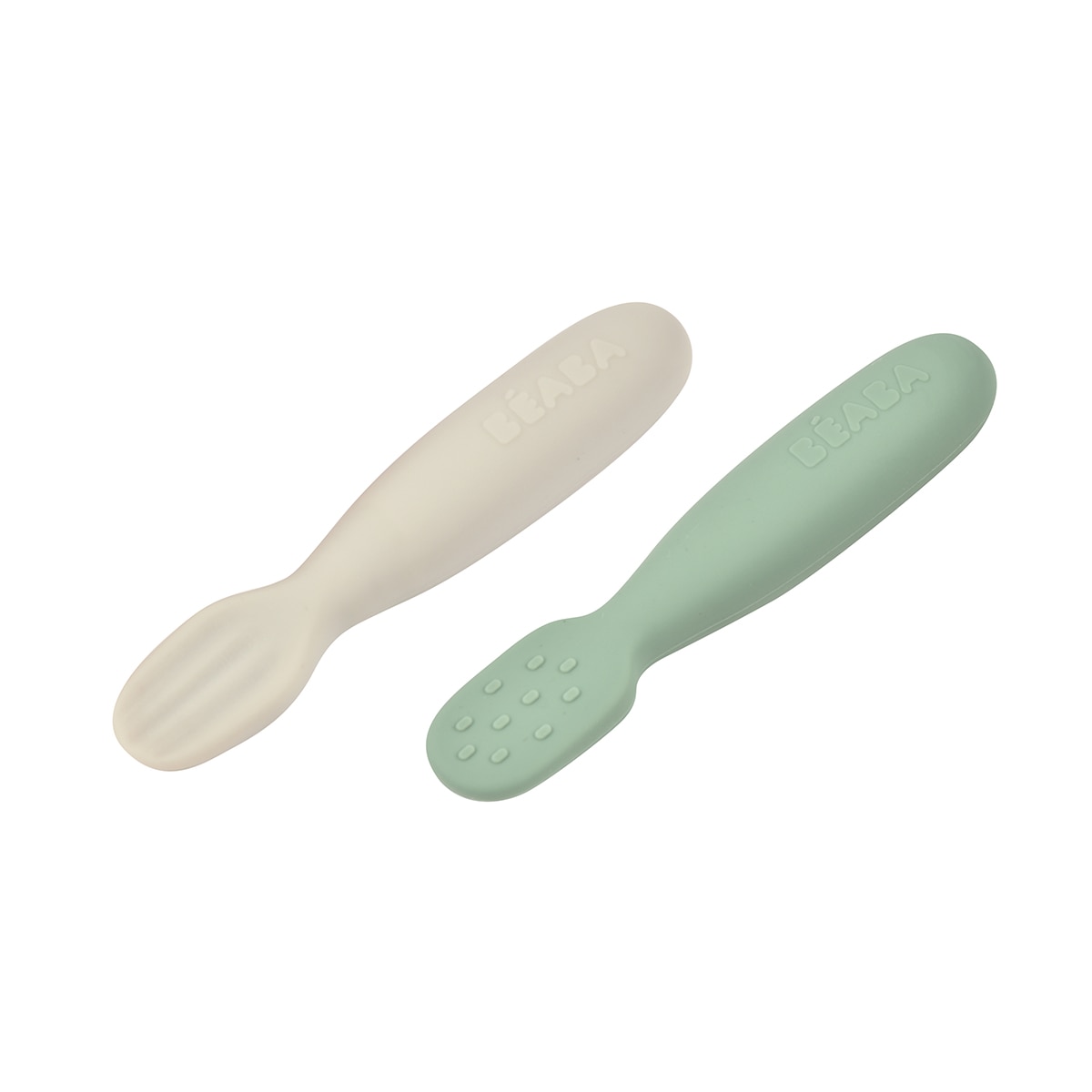 Béaba - Pre-cucharas de silicona Béaba set 2 unidades.