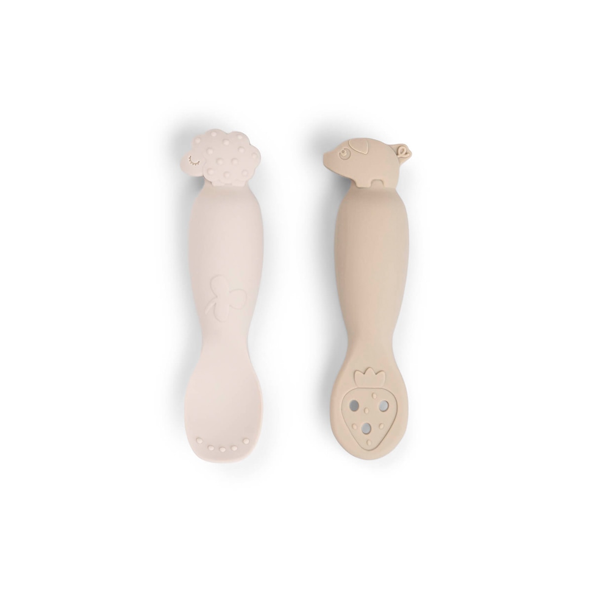 Imagem 0 de Colheres de Aprendizagem de Silicone - 2 Unid. Tiny Farm