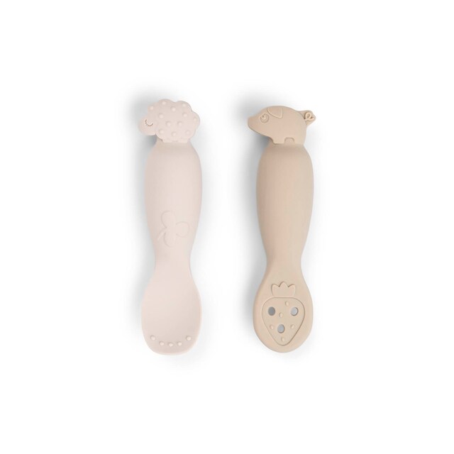 Imagem 0 de Colheres de Aprendizagem de Silicone - 2 Unid. Tiny Farm