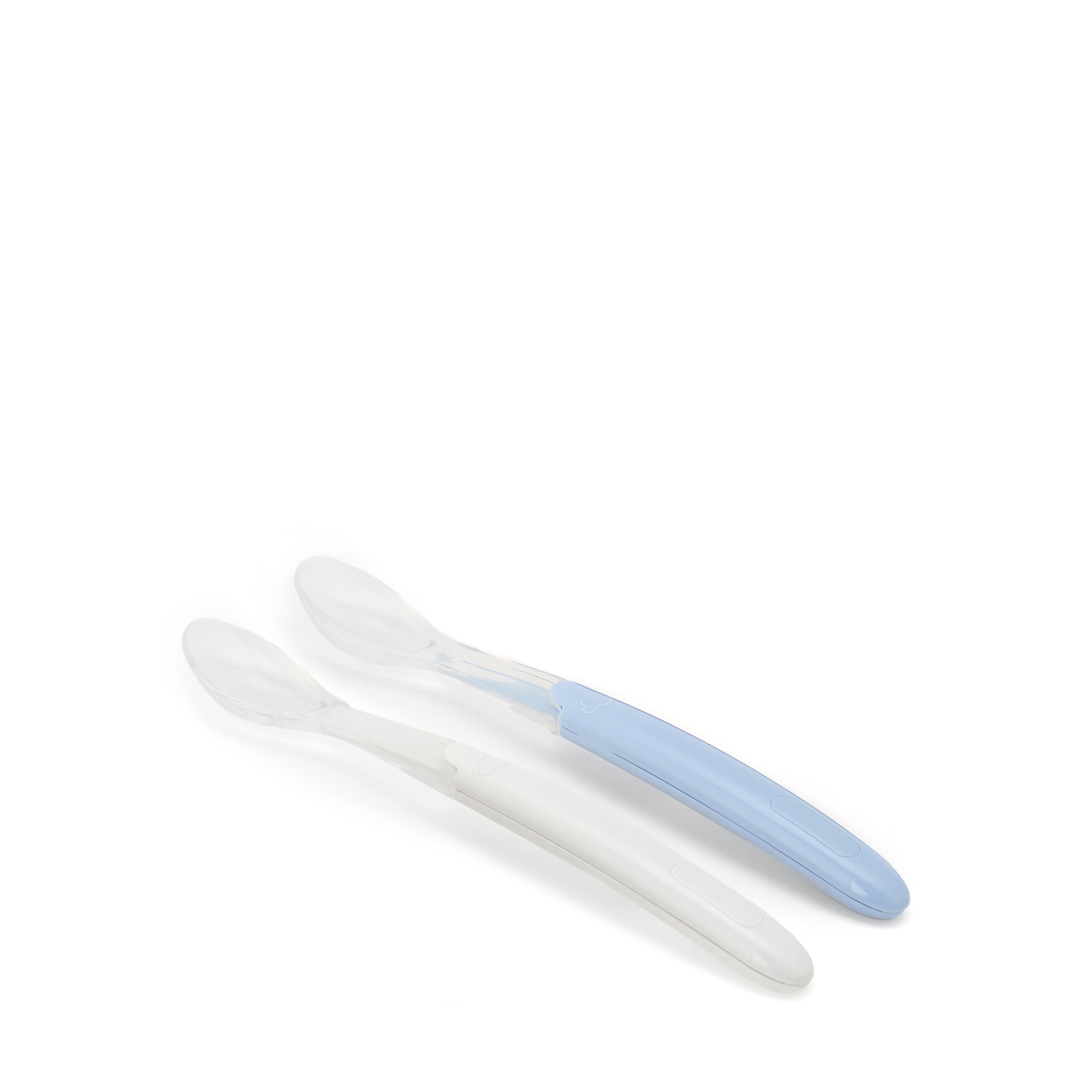 Cotton Juice Baby Home - Cucharas con punta de silicona 2uds Cotton Juice Baby Home.