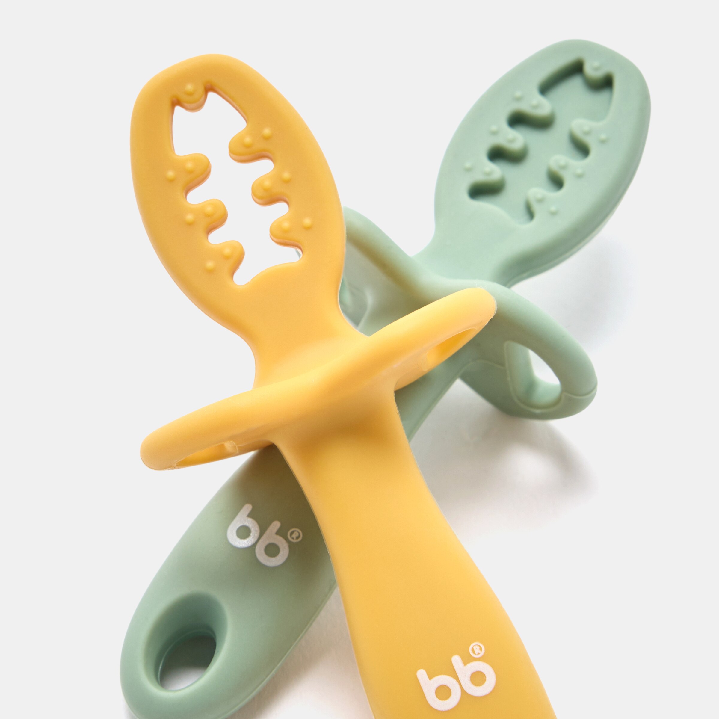 Colheres de Aprendizagem BLW em Silicone Multicolor-2